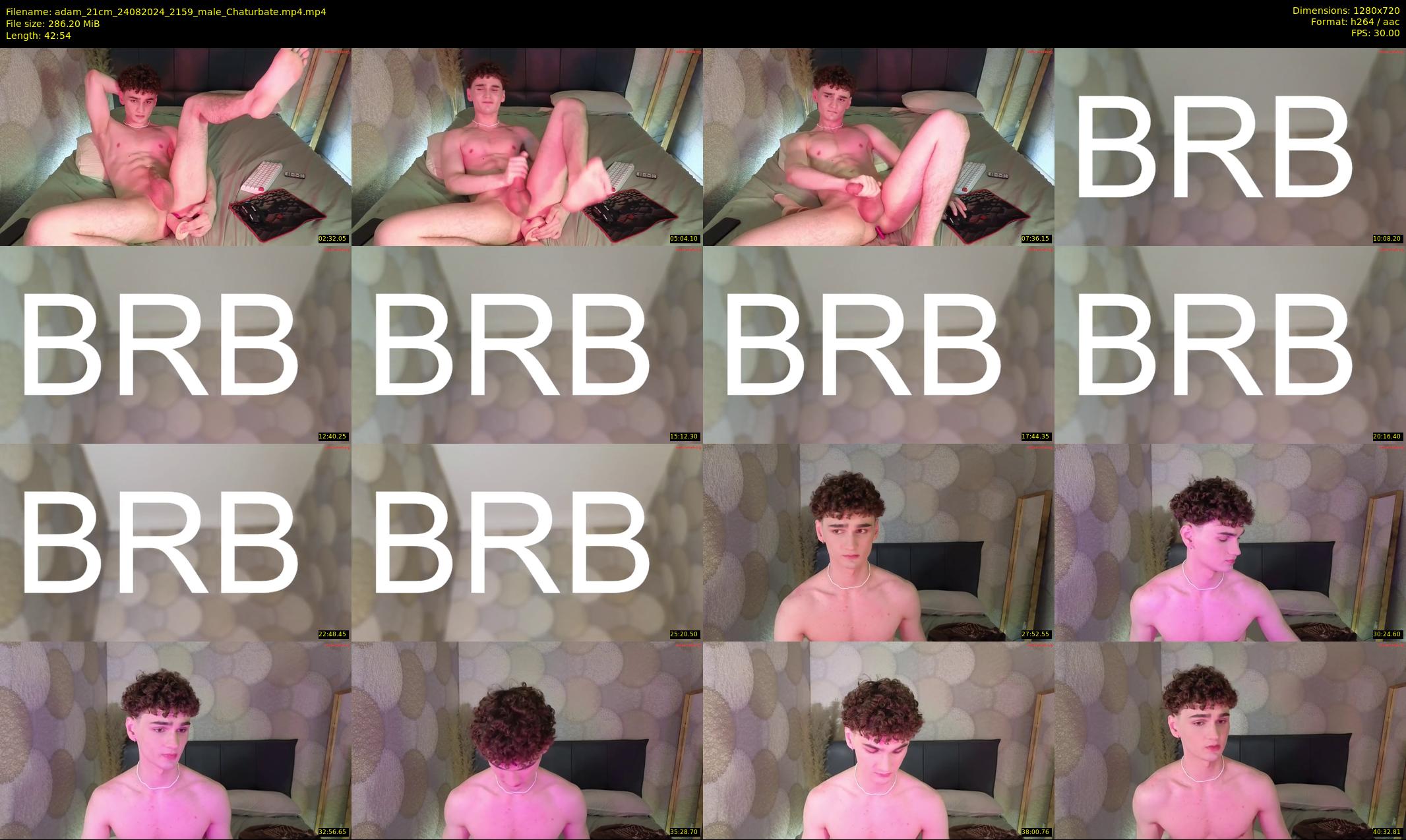 adam_21cm — 43 minute Chaturbate male cam show recording, 720p, Aug 24, 2024
