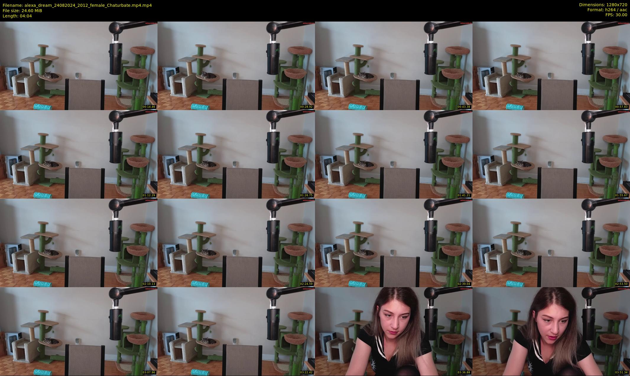 alexa_dream — 5 minute Chaturbate female cam show recording, 720p, Aug 24, 2024