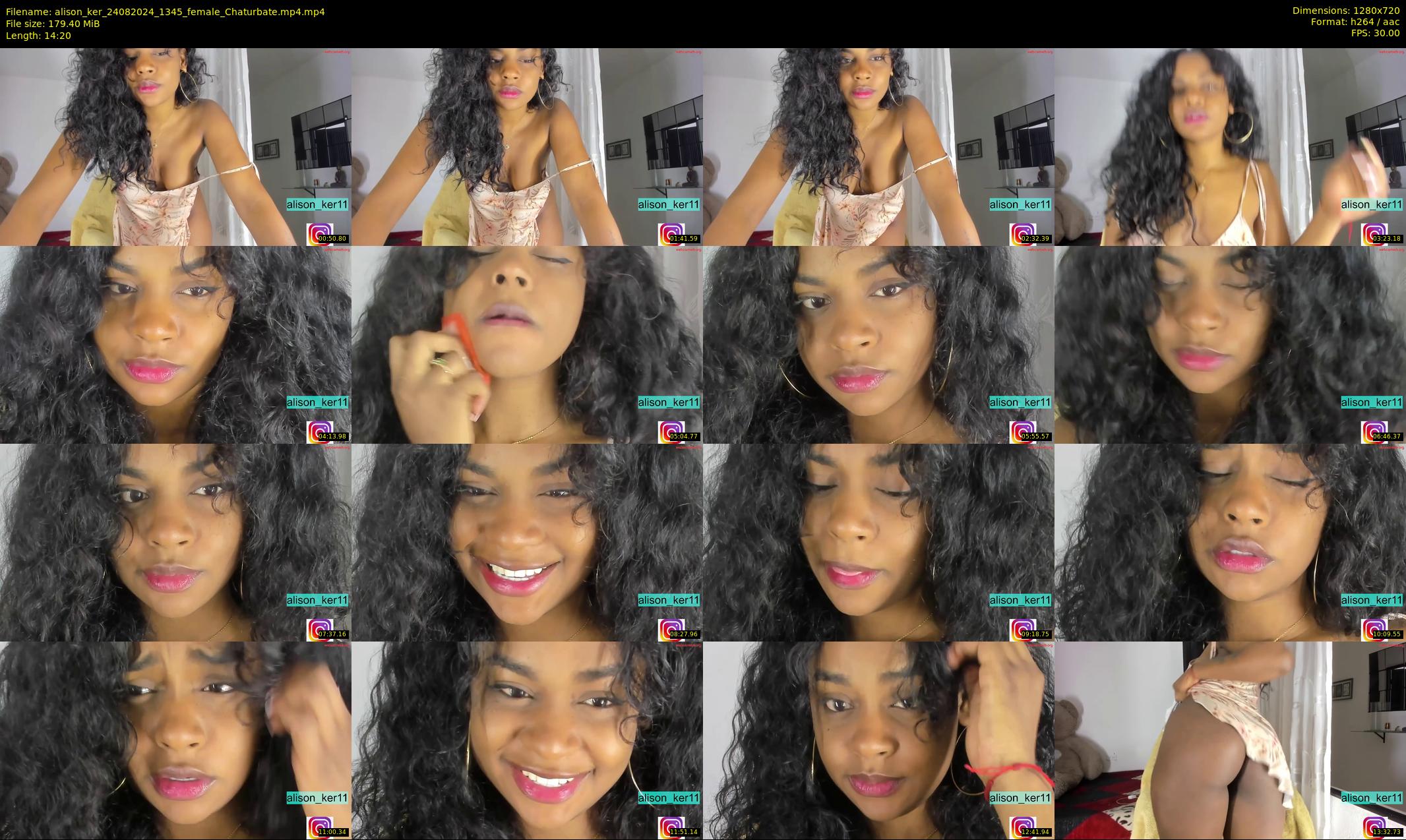 alison_ker — 15 minute Chaturbate female cam show recording, 720p, Aug 24, 2024