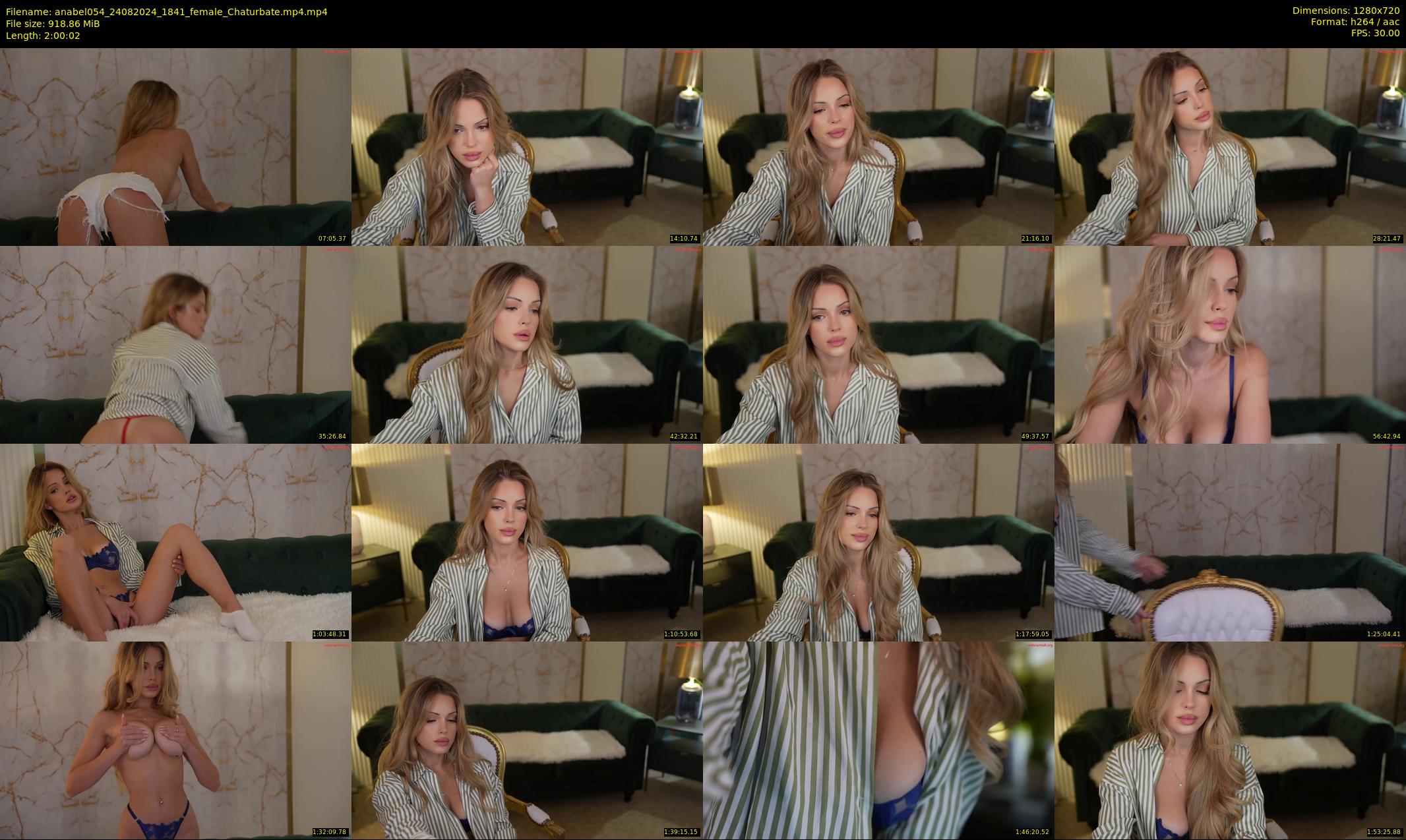anabel054 — 121 minute Chaturbate female cam show recording, 720p, Aug 24, 2024
