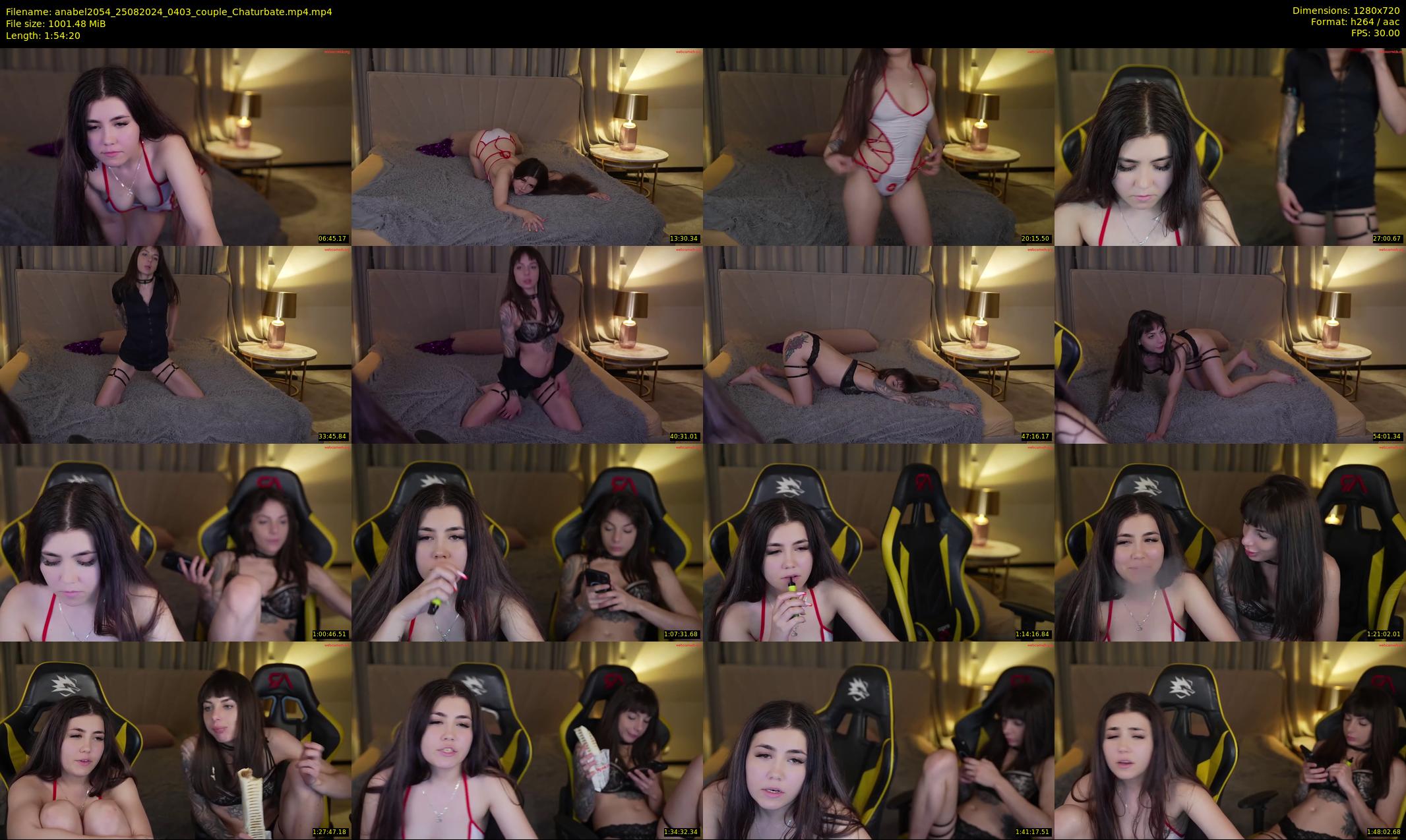 anabel2054 — 115 minute Chaturbate female cam show recording, 720p, Aug 25, 2024