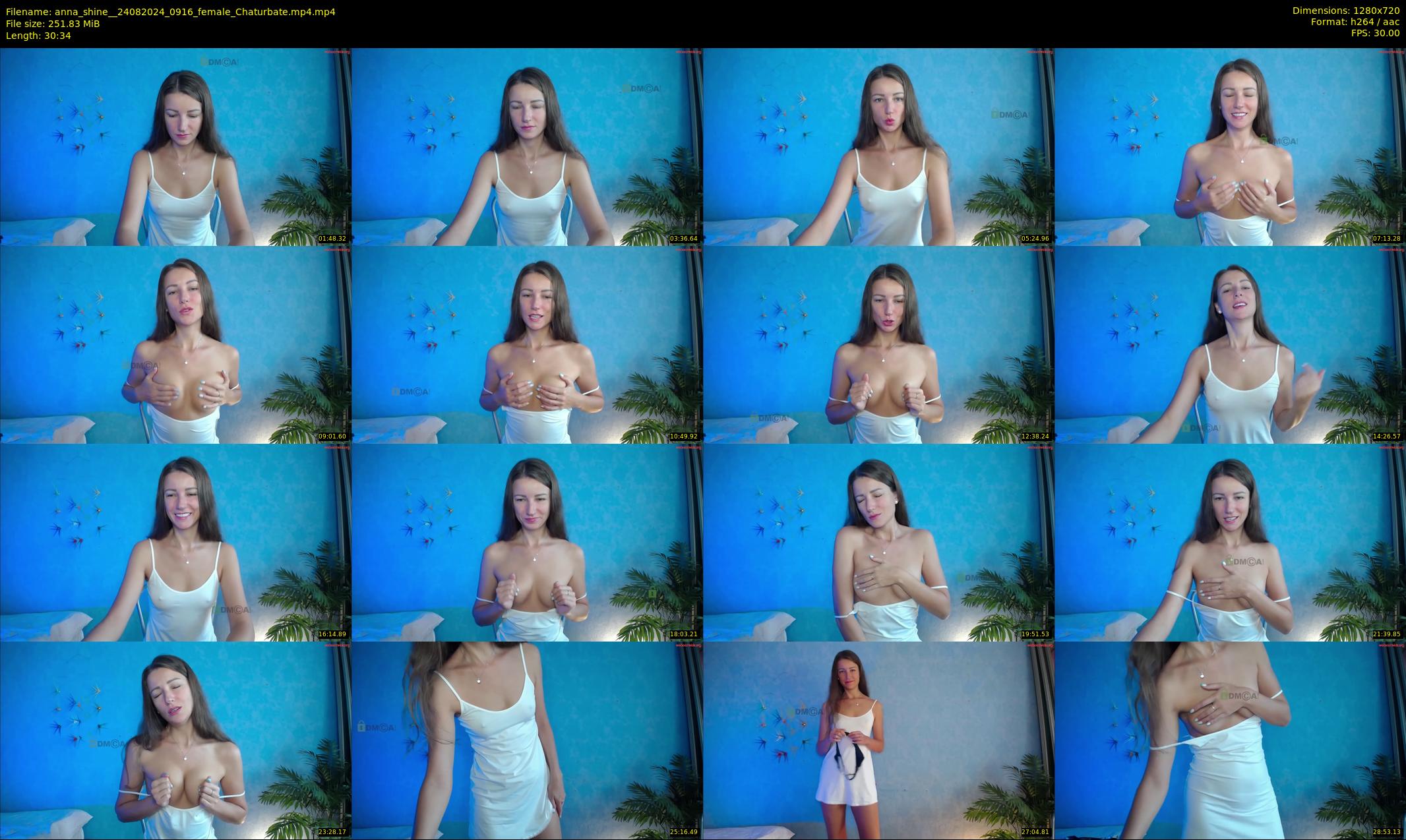 anna_shine_ — 31 minute Chaturbate female cam show recording, 720p, Aug 24, 2024