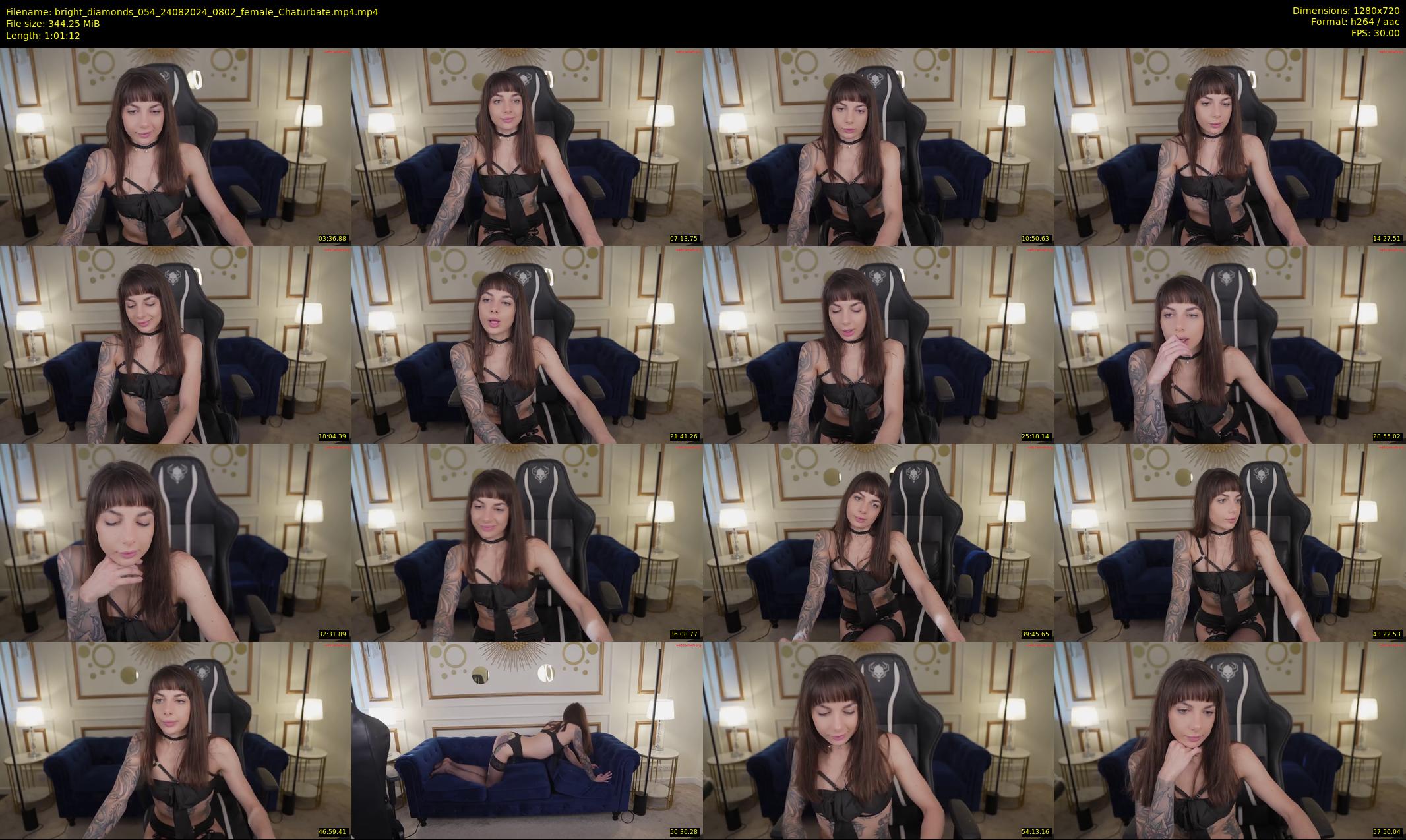 bright_diamonds_054 — 62 minute Chaturbate couple cam show recording, 720p, Aug 24, 2024