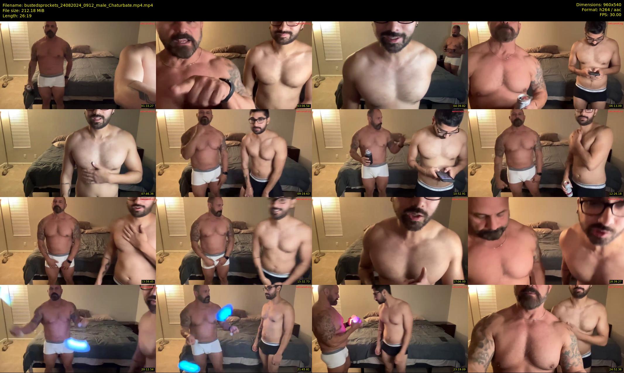 bustedsprockets — 27 minute Chaturbate male cam show recording, 480p, Aug 24, 2024
