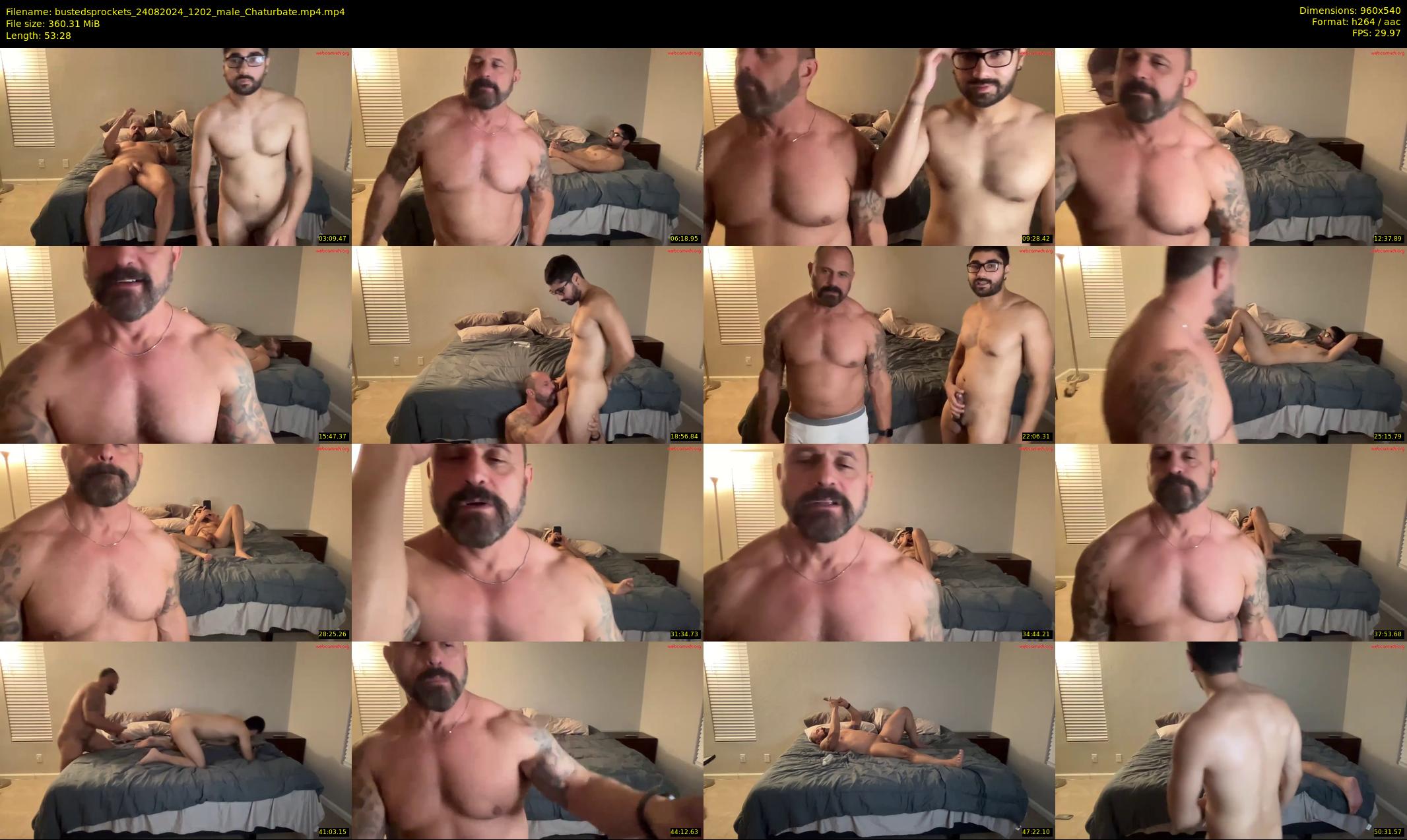 bustedsprockets — 54 minute Chaturbate male cam show recording, 480p, Aug 24, 2024