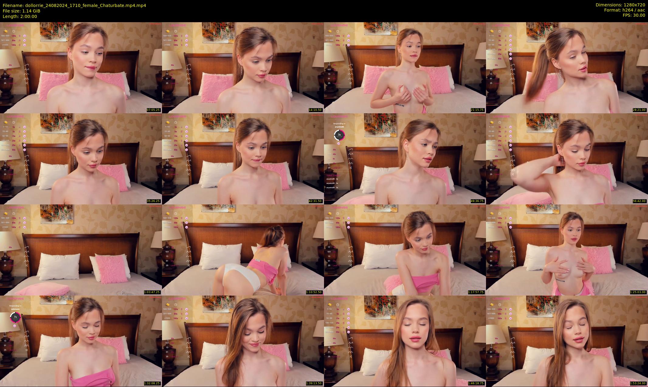 dollorrie — 120 minute Chaturbate couple cam show recording, 720p, Aug 24, 2024
