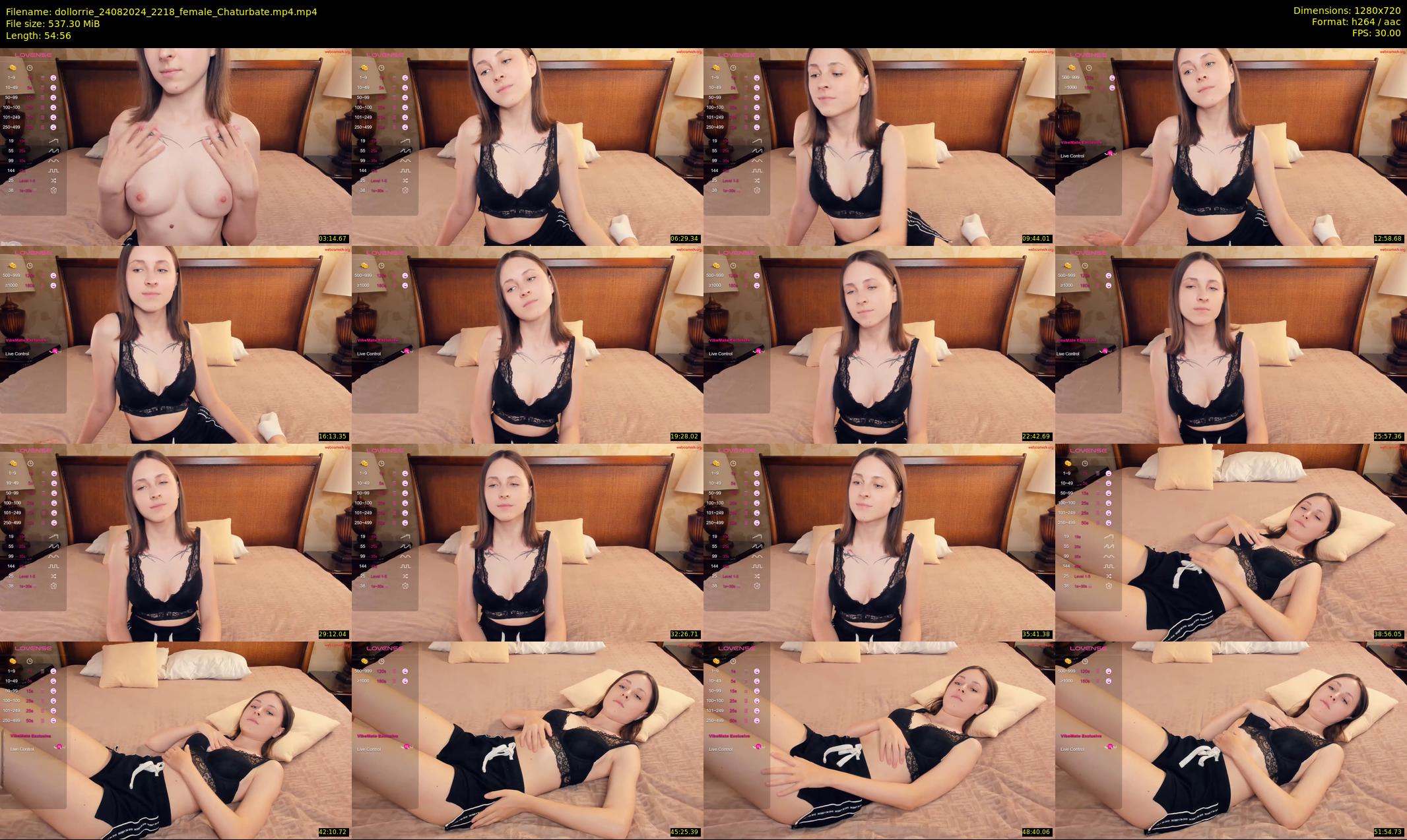 dollorrie — 55 minute Chaturbate couple cam show recording, 720p, Aug 24, 2024
