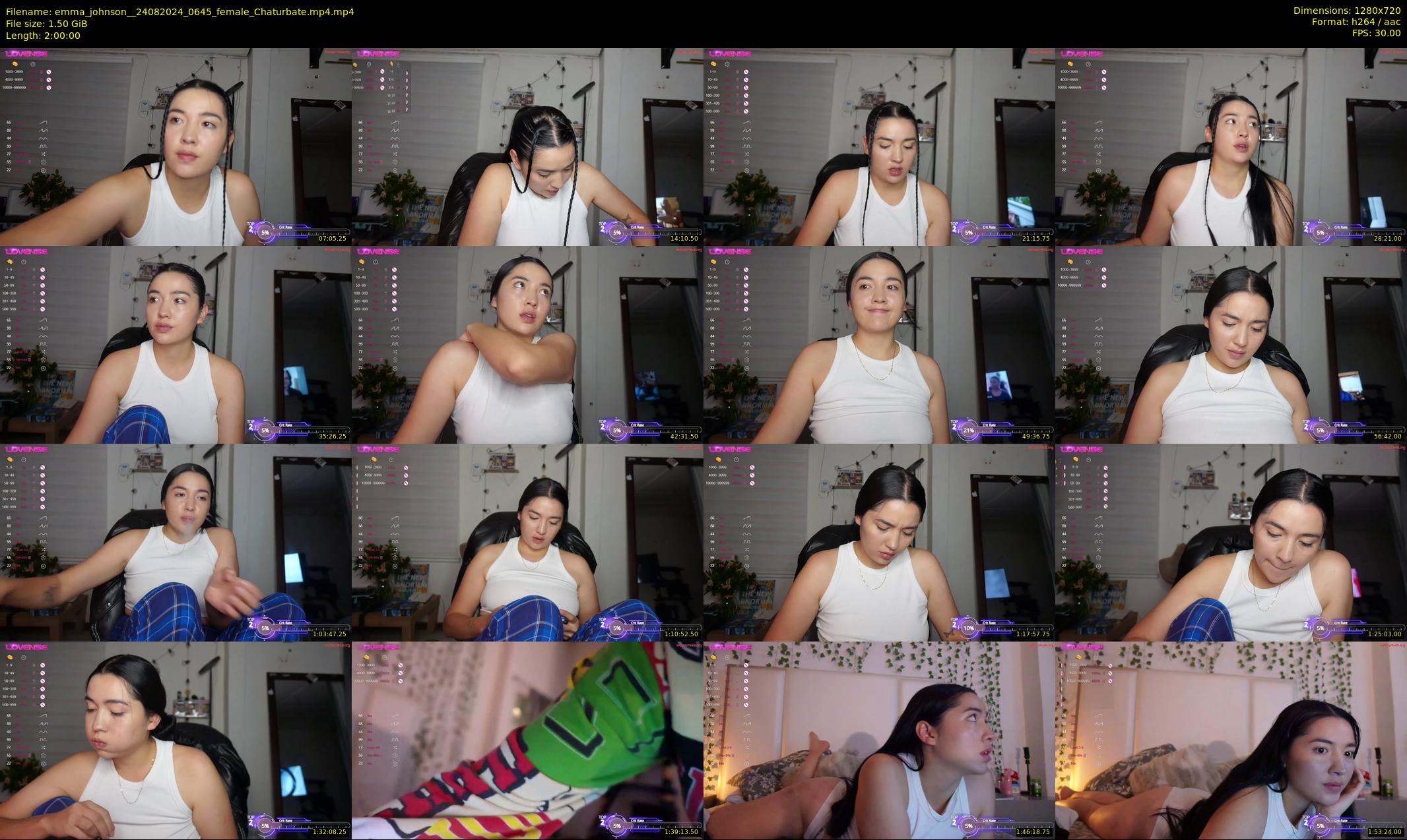 emma_johnson_ — 120 minute Chaturbate female cam show recording, 720p, Aug 24, 2024