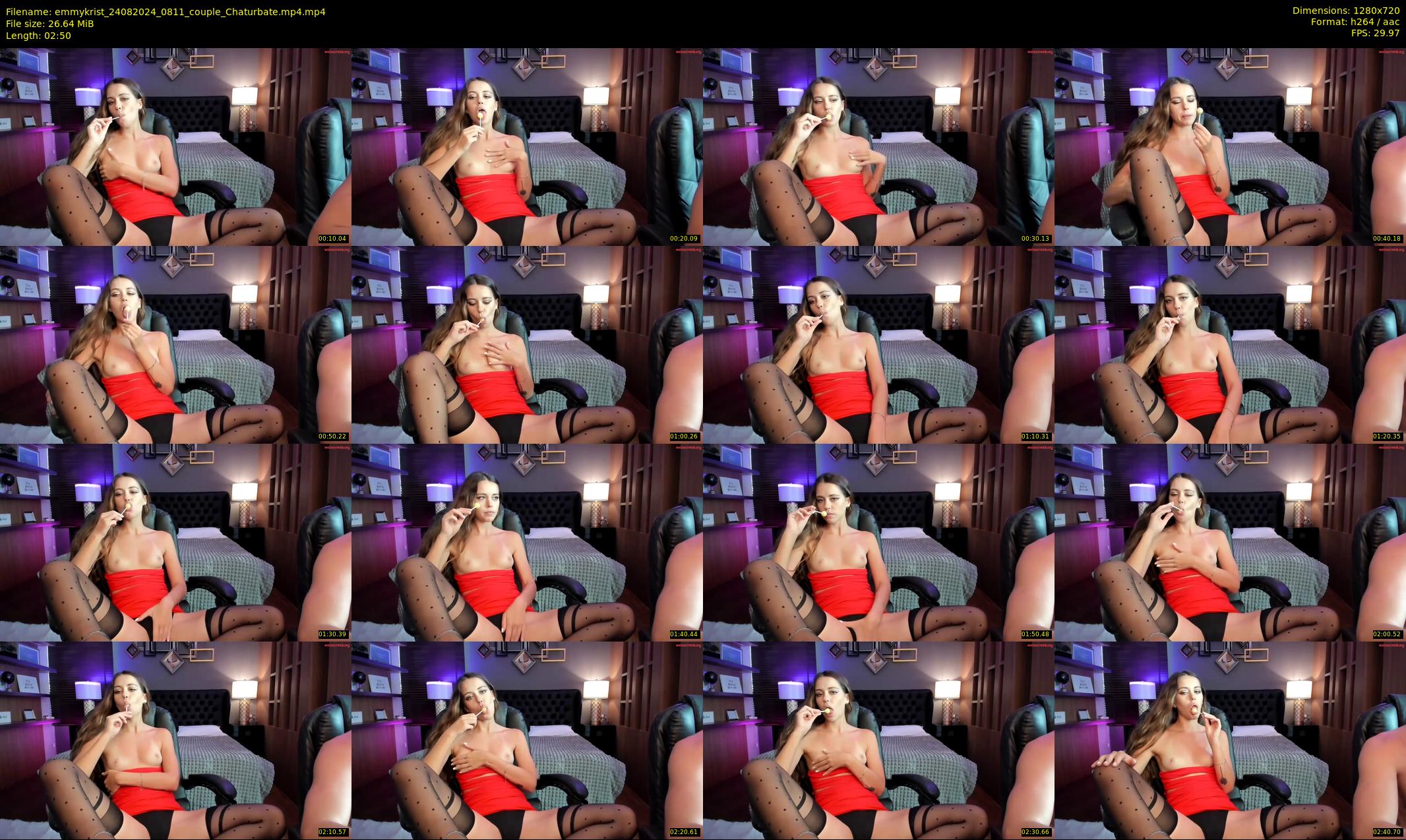 emmykrist — 3 minute Chaturbate couple cam show recording, 720p, Aug 24, 2024