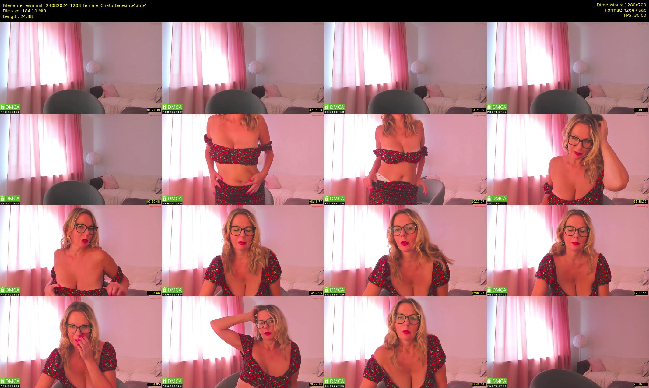 esmimilf — 25 minute Chaturbate female cam show recording, 720p, Aug 24, 2024