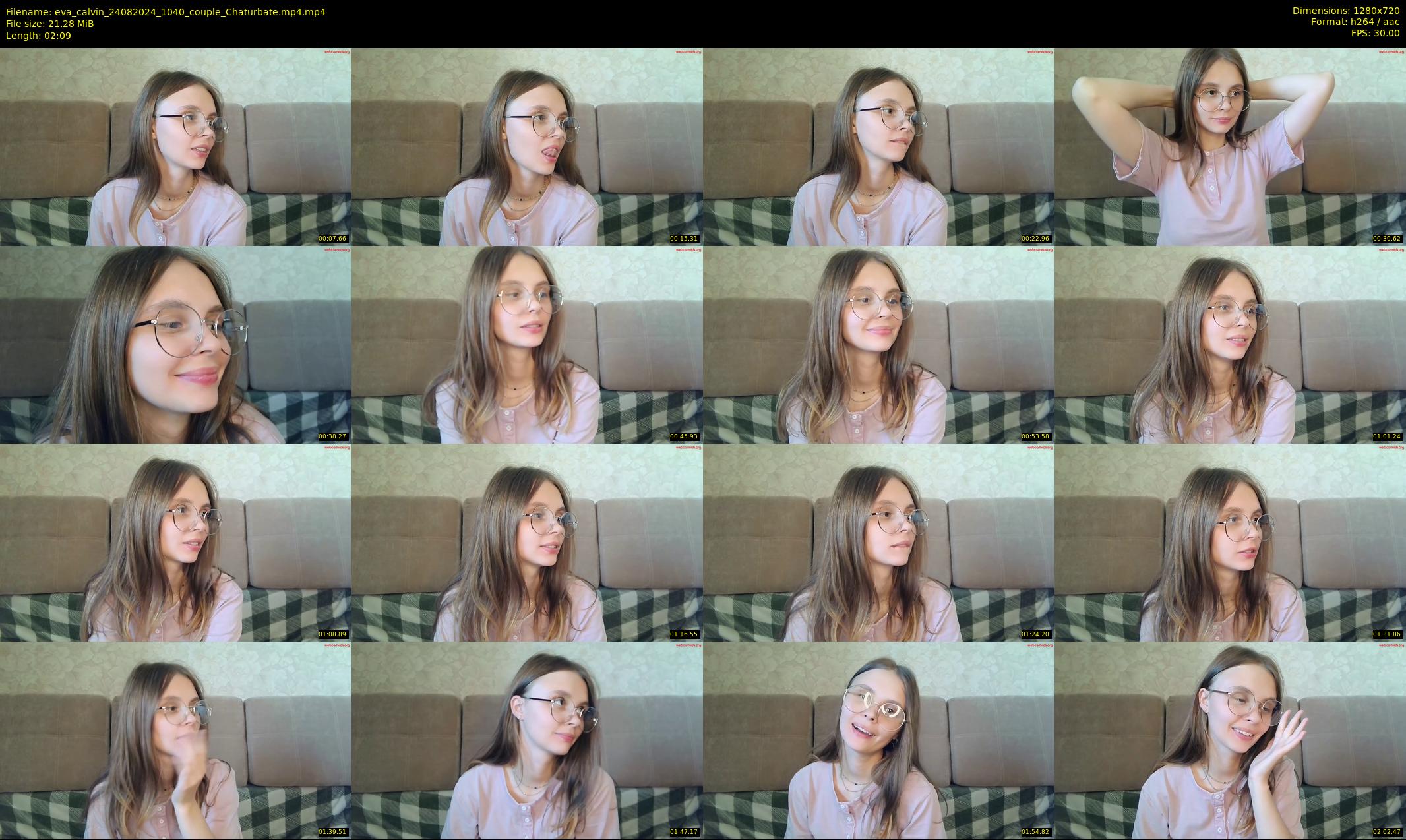 eva_calvin — 3 minute Chaturbate couple cam show recording, 720p, Aug 24, 2024