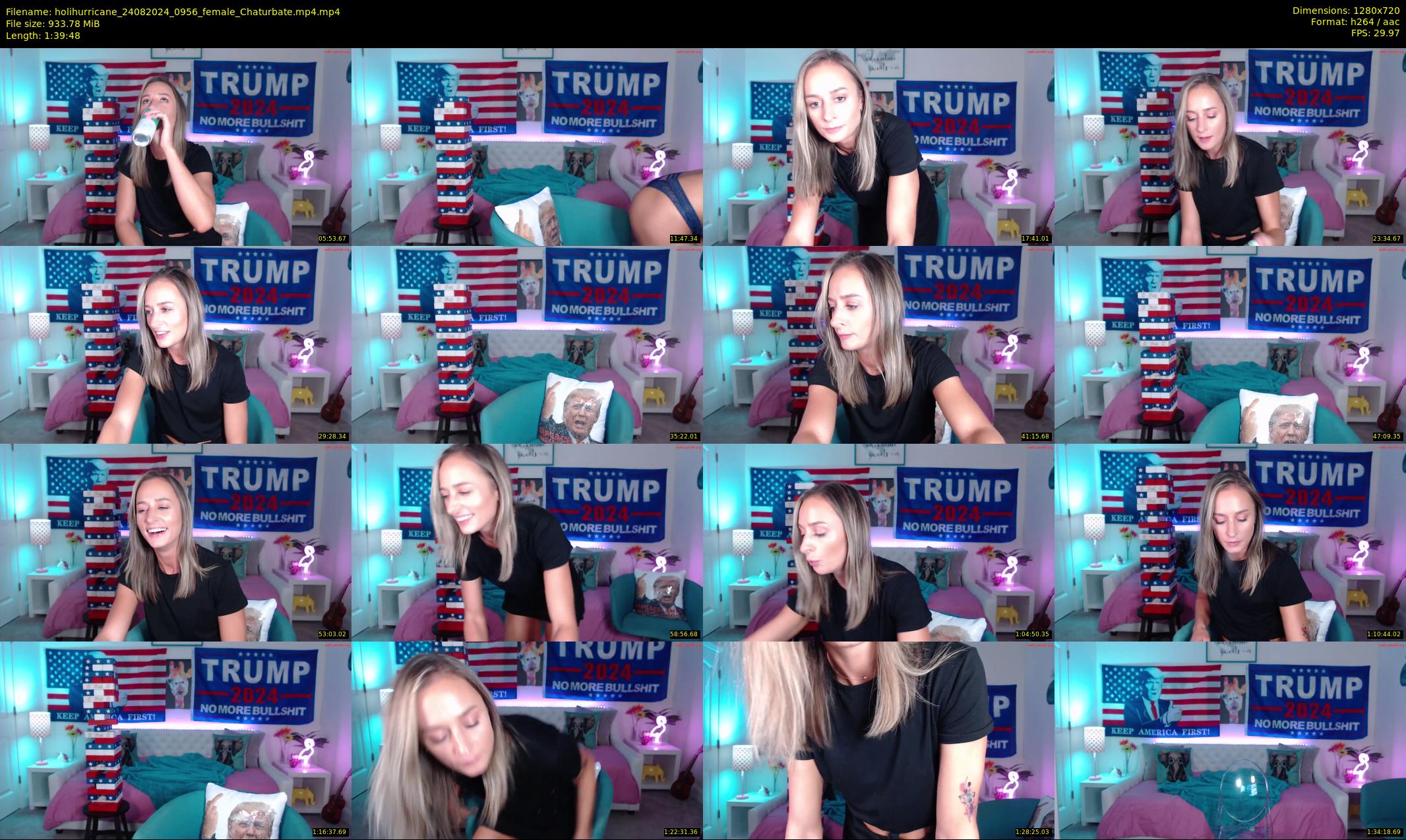 holihurricane — 100 minute Chaturbate female cam show recording, 720p, Aug 24, 2024