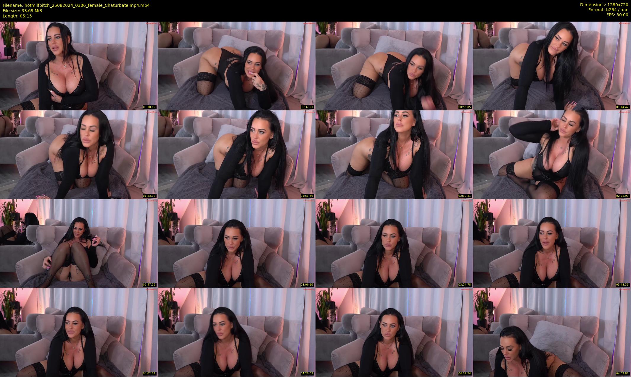 hotmilfbitch — 6 minute Chaturbate female cam show recording, 720p, Aug 25, 2024