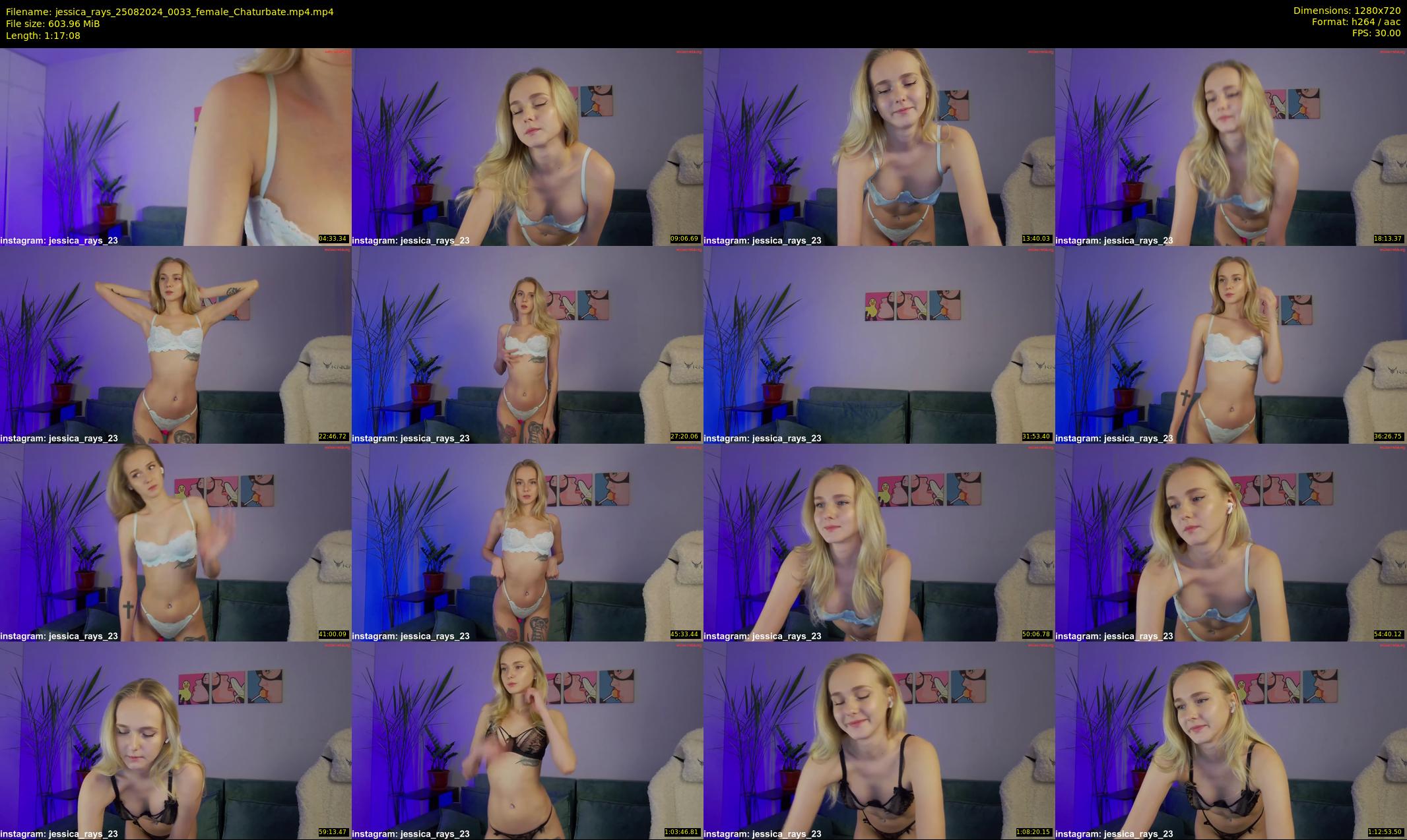 jessica_rays — 78 minute Chaturbate couple cam show recording, 720p, Aug 25, 2024