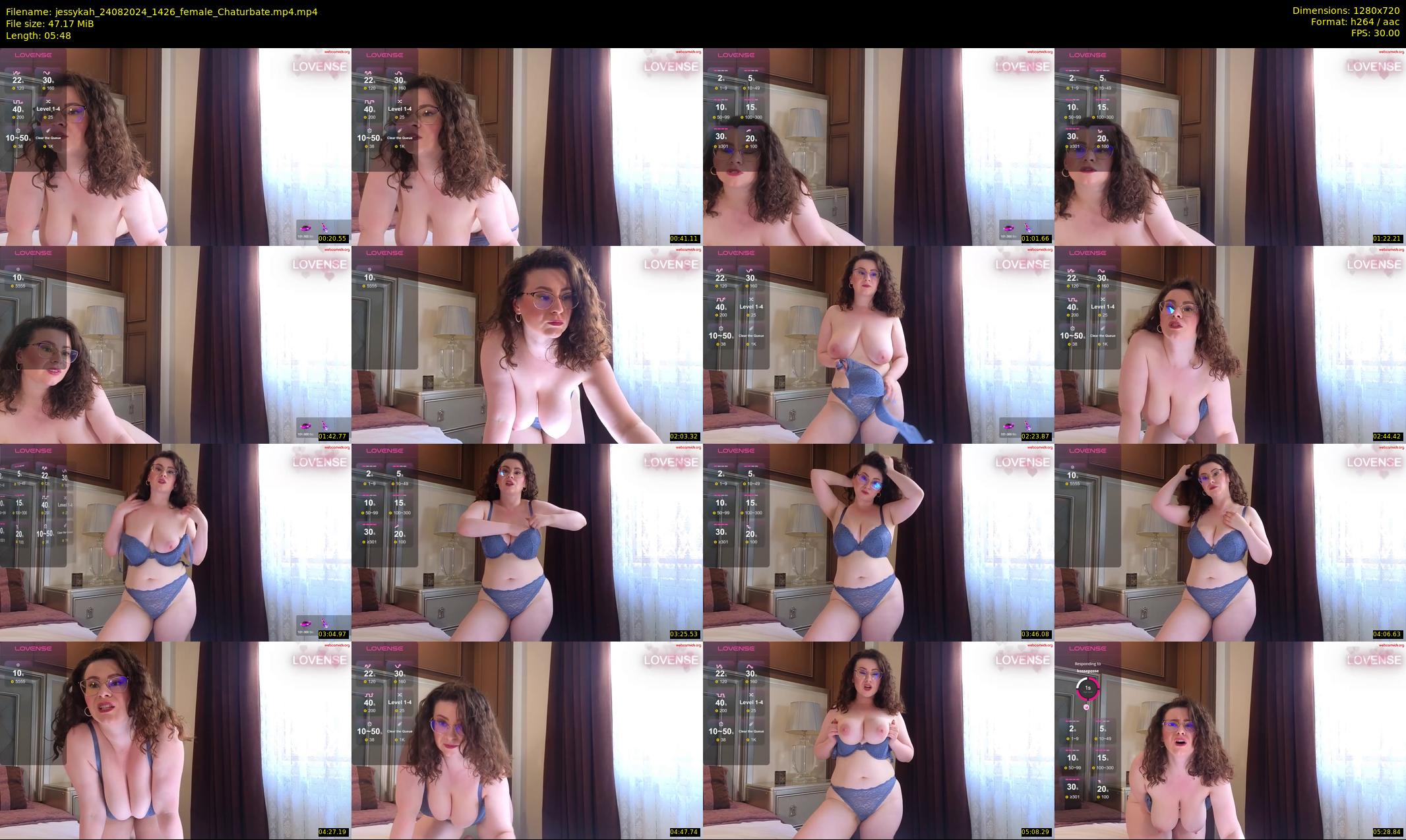 jessykah — 6 minute Chaturbate female cam show recording, 720p, Aug 24, 2024