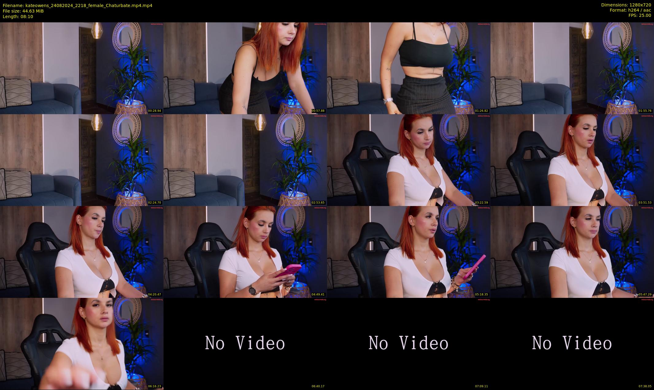 kateowens — 9 minute Chaturbate female cam show recording, 720p, Aug 24, 2024