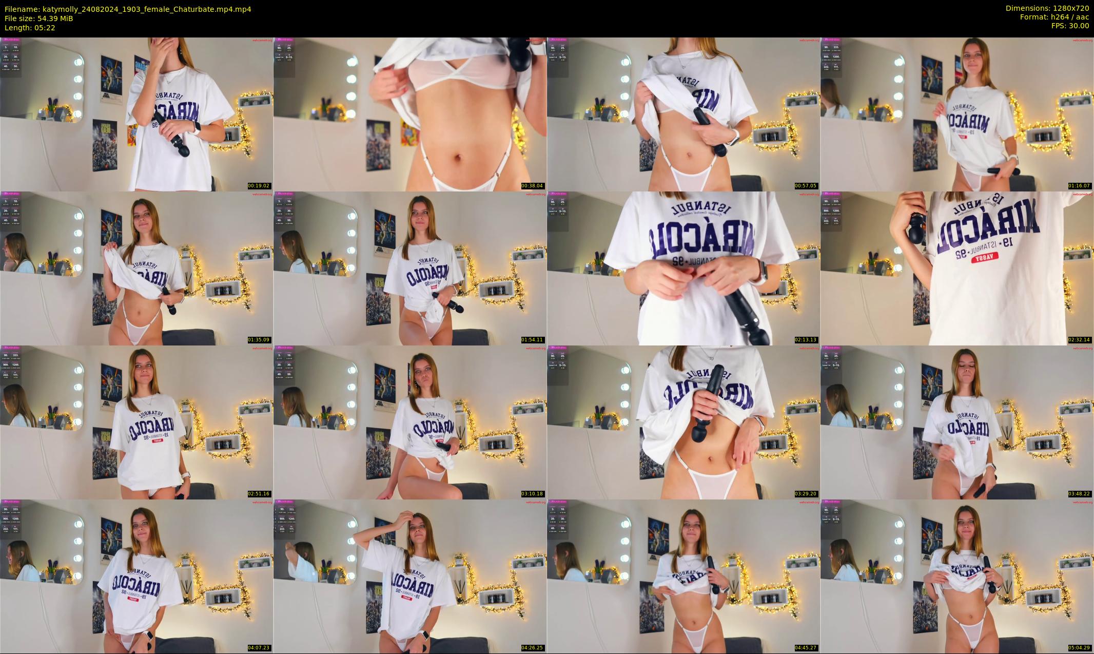 katymolly — 6 minute Chaturbate female cam show recording, 720p, Aug 24, 2024