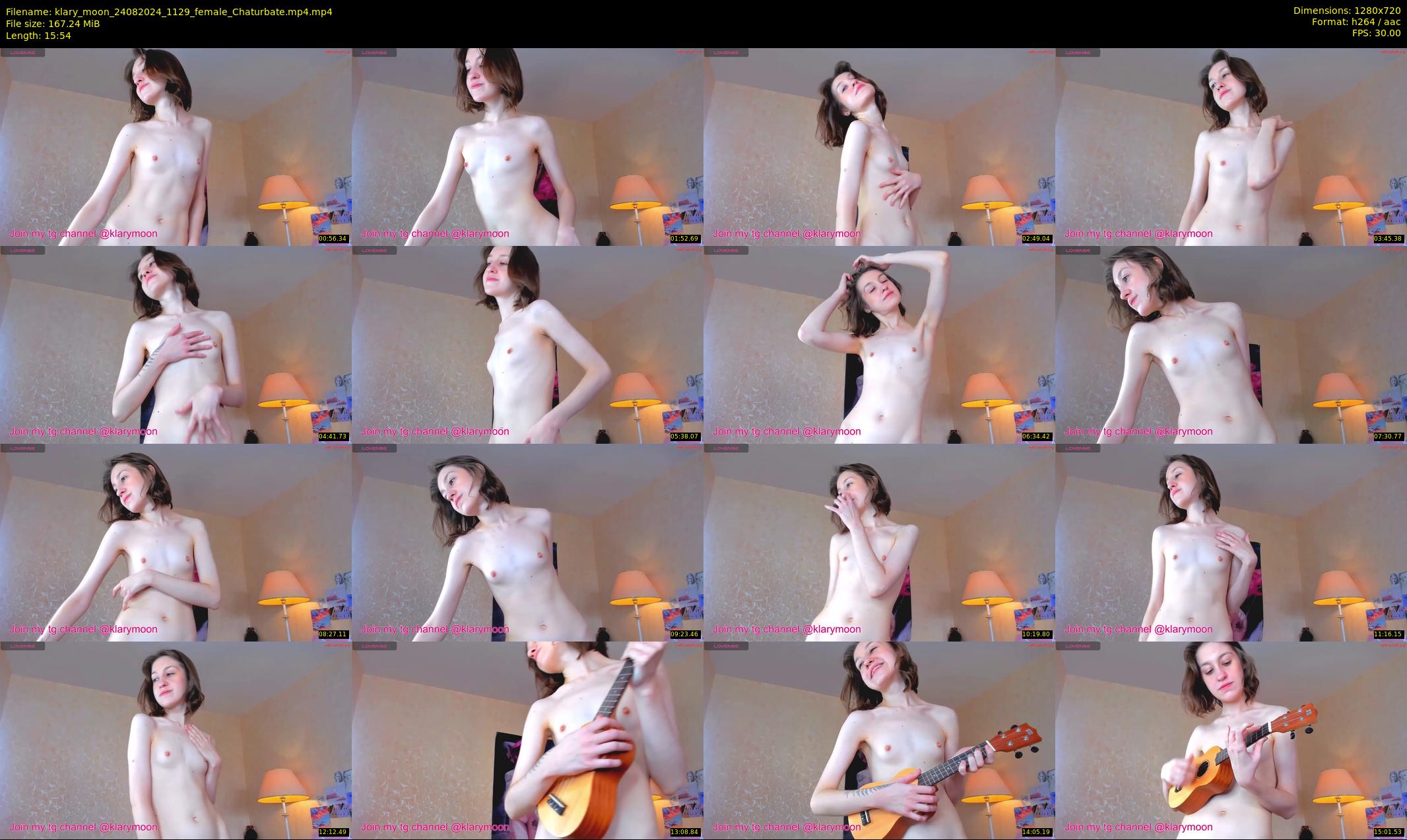 klary_moon — 16 minute Chaturbate female cam show recording, 720p, Aug 24, 2024