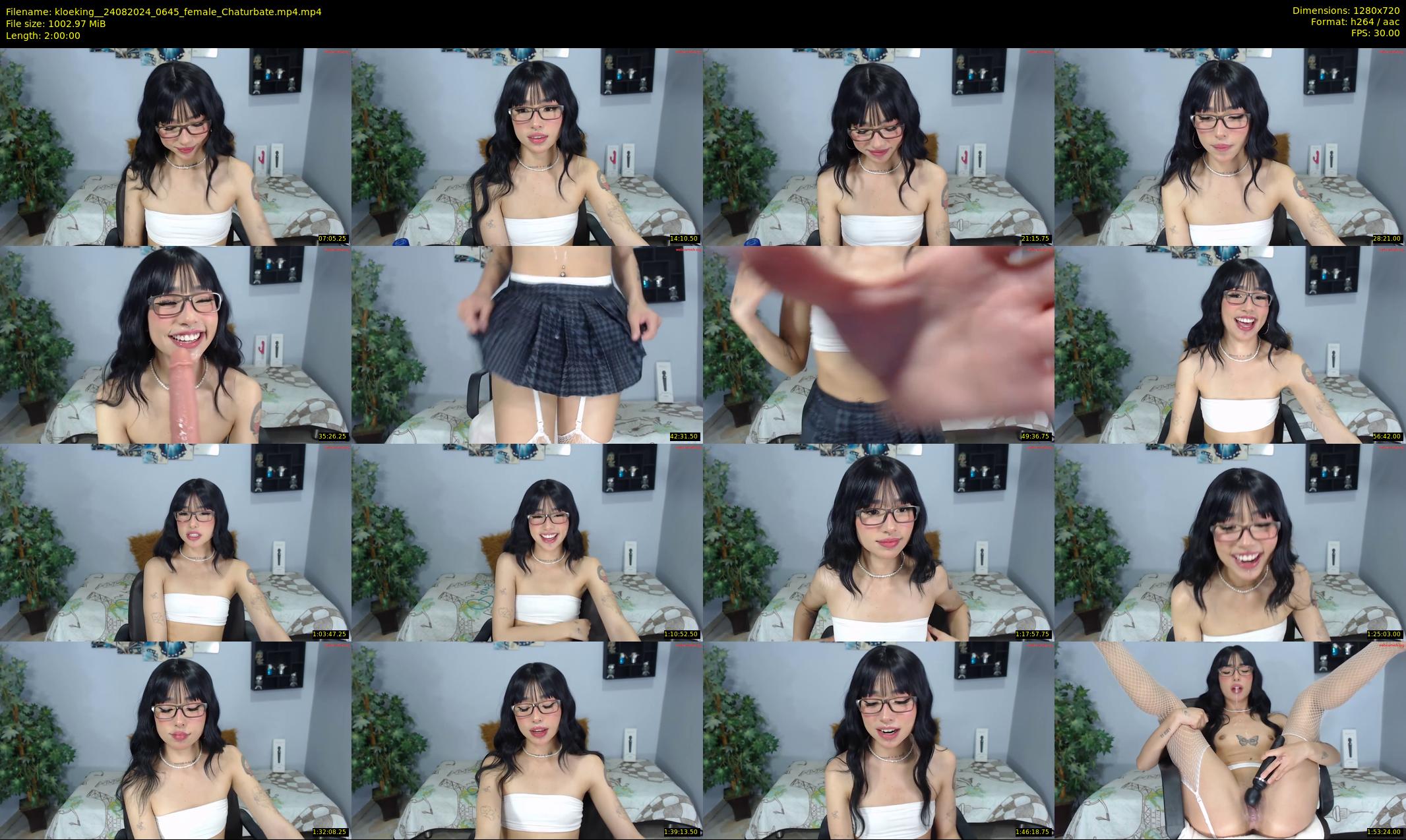 kloeking_ — 120 minute Chaturbate female cam show recording, 720p, Aug 24, 2024