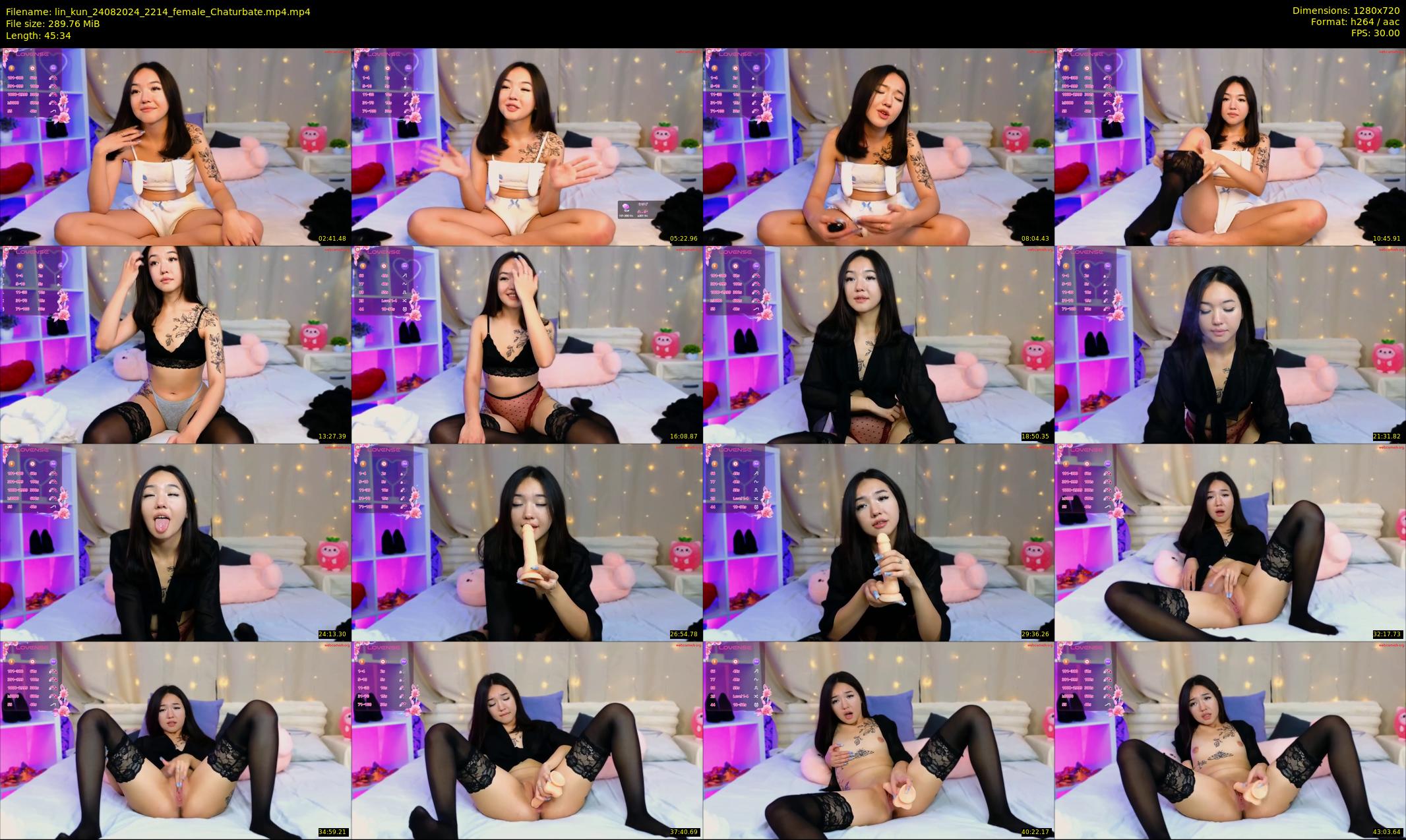 lin_kun — 46 minute Chaturbate female cam show recording, 720p, Aug 24, 2024