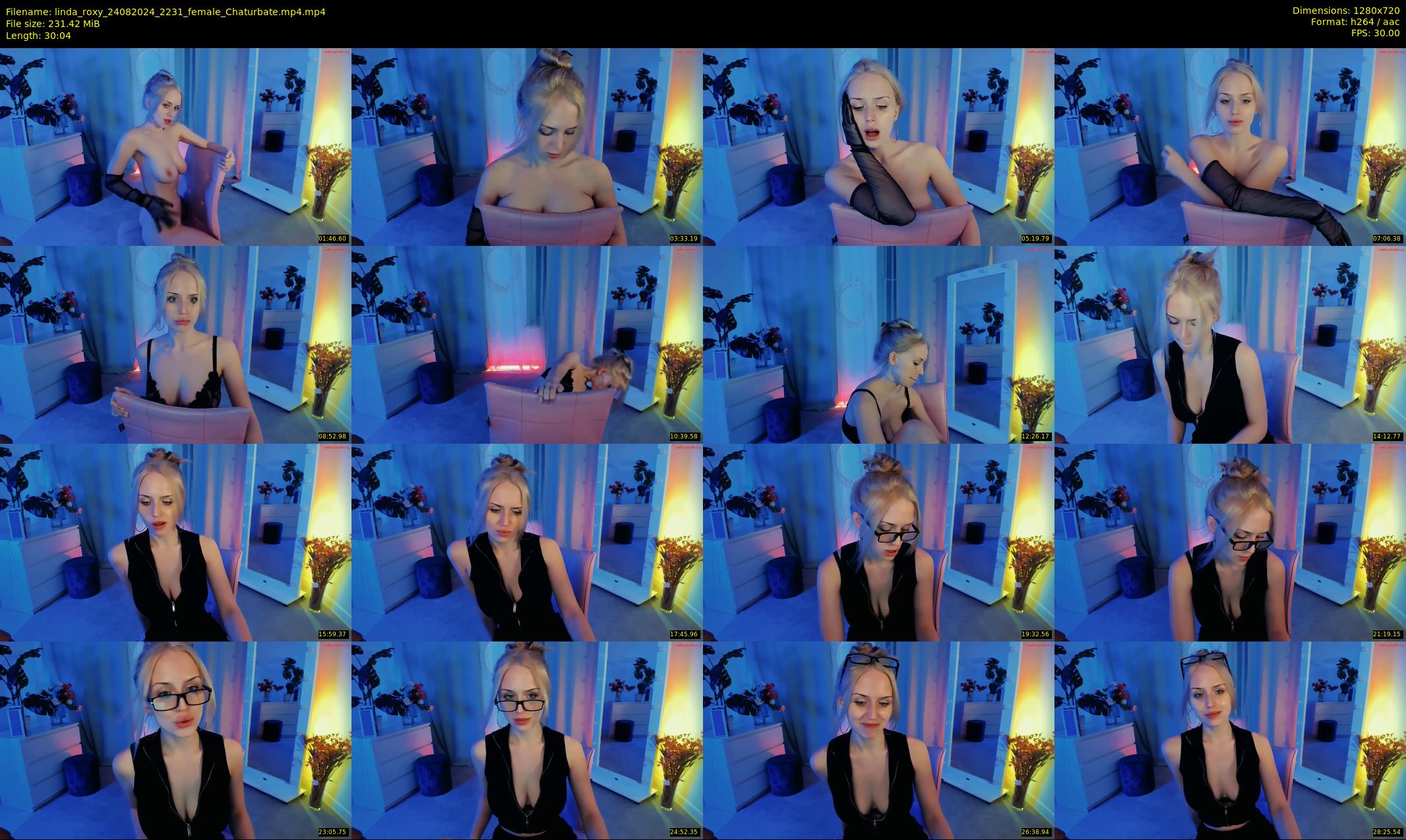 linda_roxy — 31 minute Chaturbate female cam show recording, 720p, Aug 24, 2024
