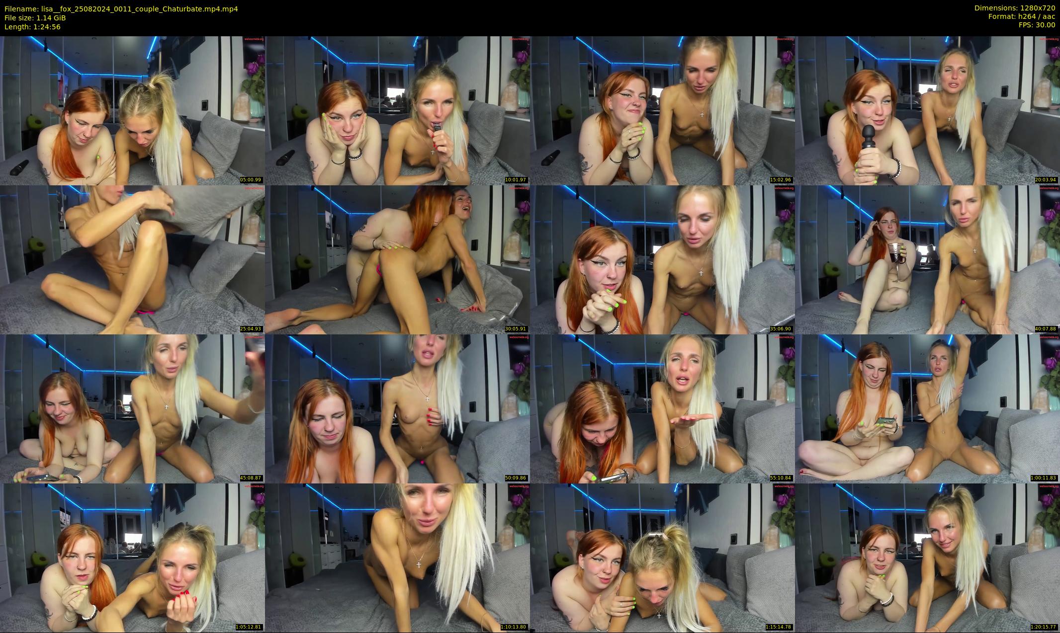 lisa__fox — 85 minute Chaturbate female cam show recording, 720p, Aug 25, 2024