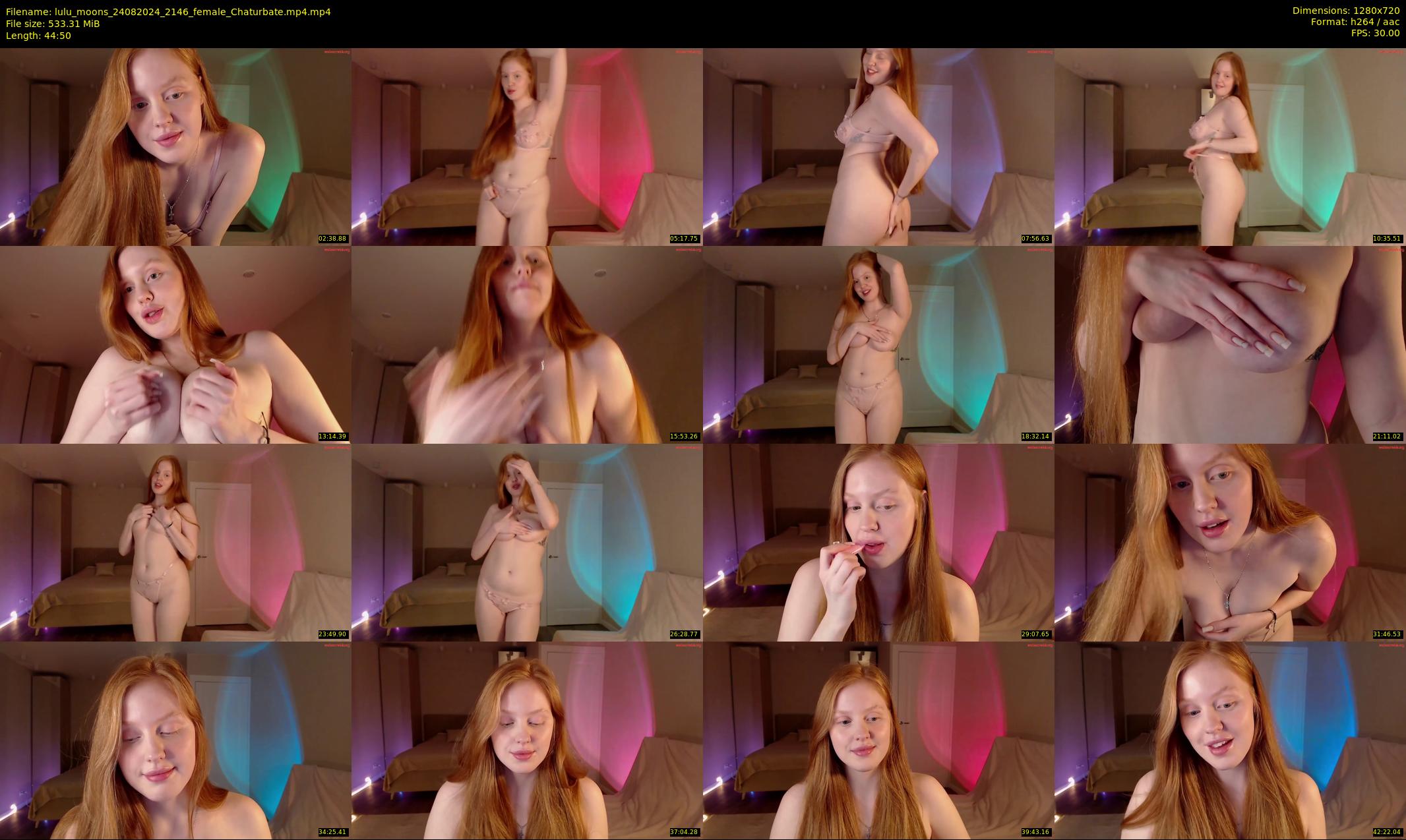 lulu_moons — 45 minute Chaturbate female cam show recording, 720p, Aug 24, 2024