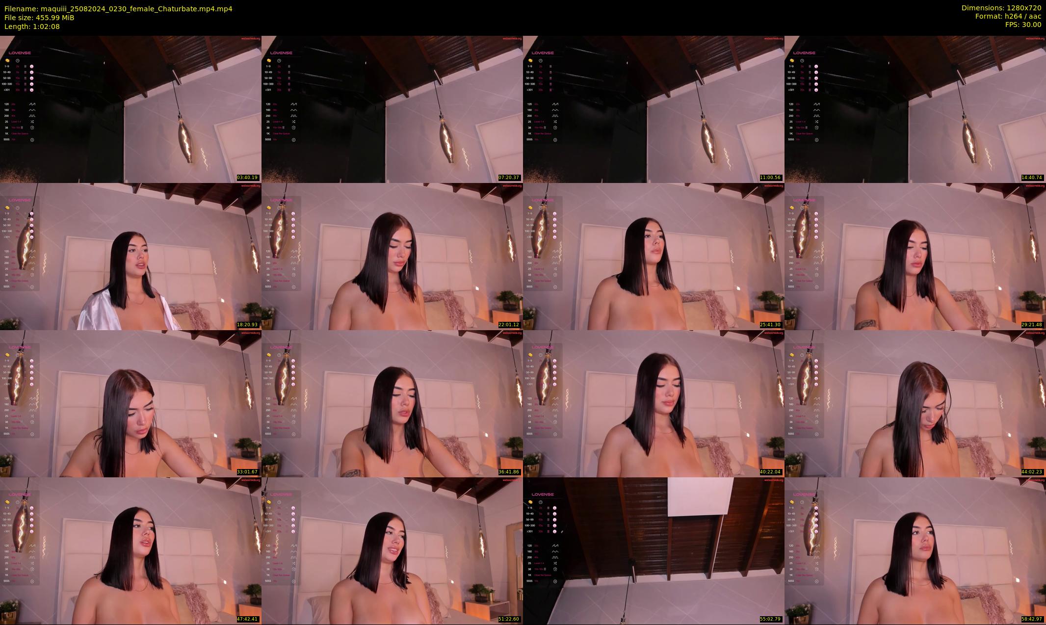 maquiii — 63 minute Chaturbate female cam show recording, 720p, Aug 25, 2024