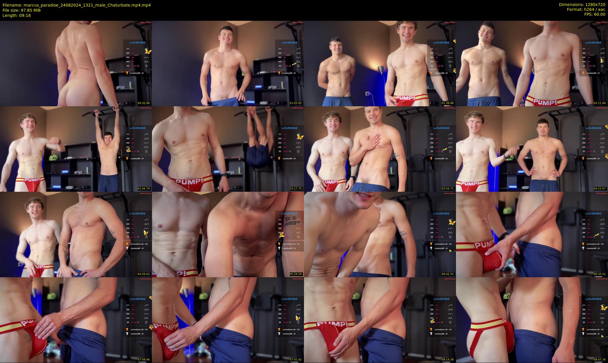 marcus_paradise — 10 minute Chaturbate male cam show recording, 720p, Aug 24, 2024