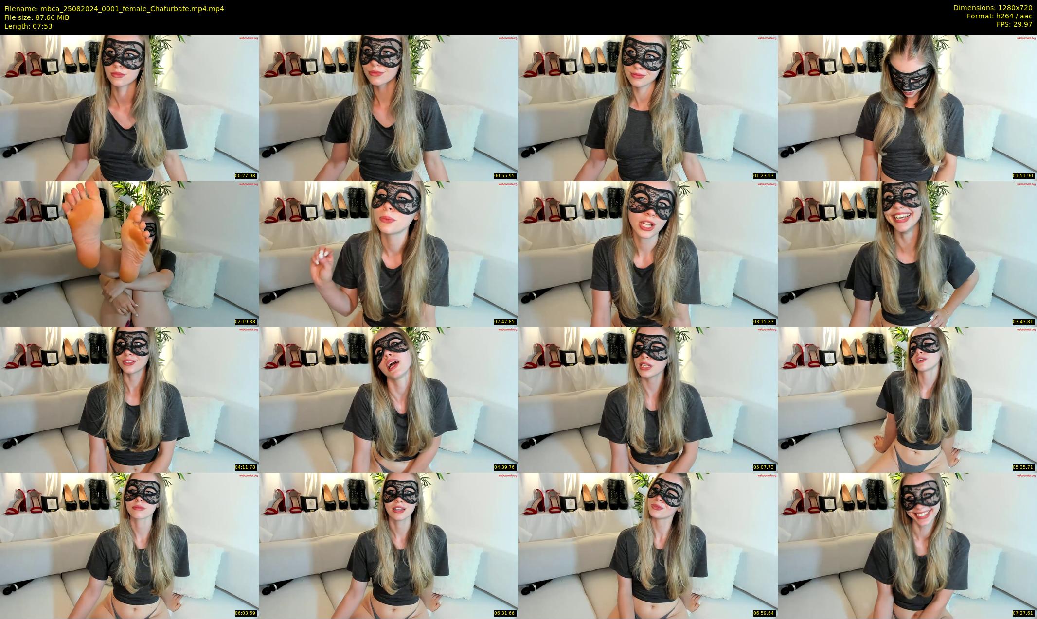 mbca — 8 minute Chaturbate couple cam show recording, 720p, Aug 25, 2024