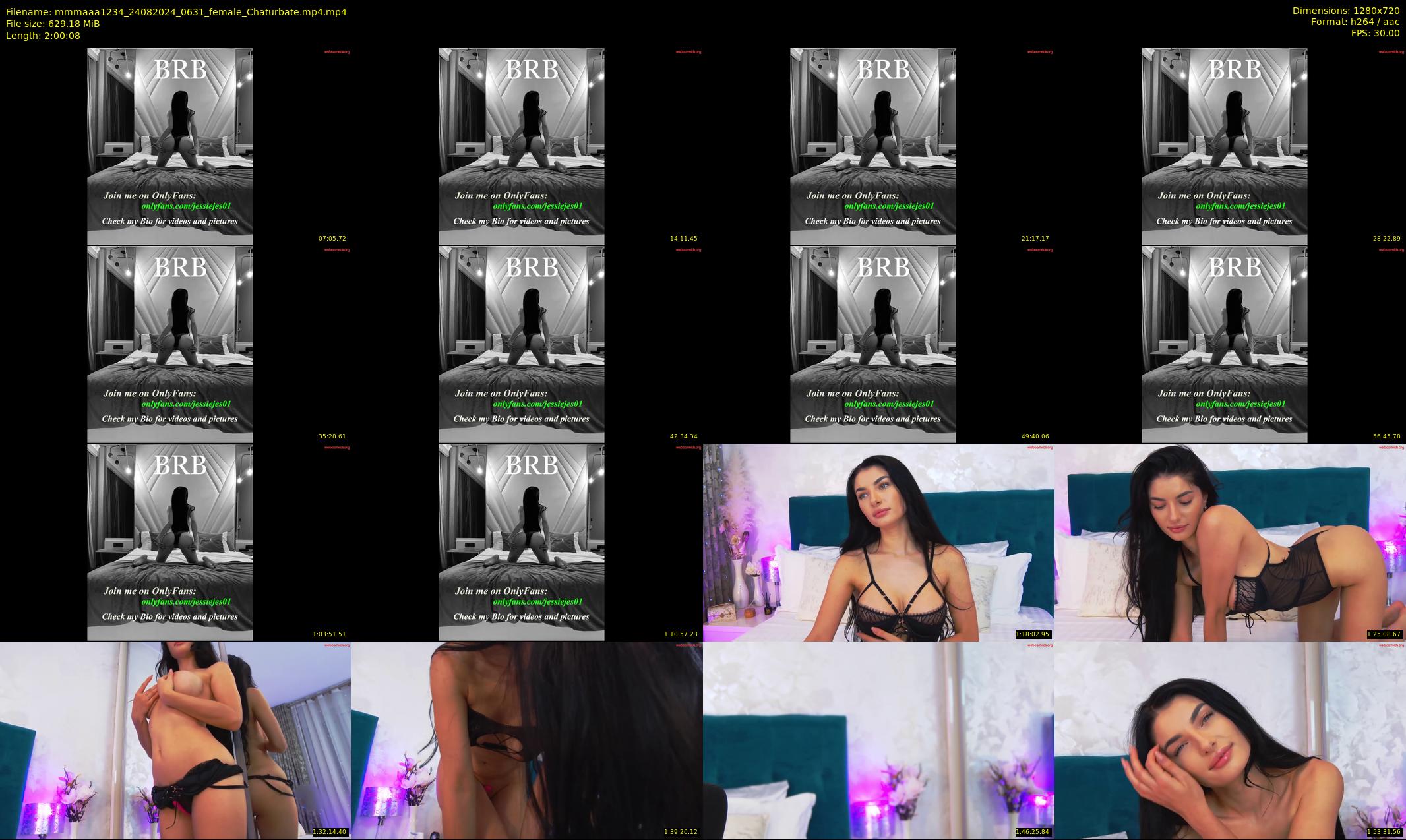 mmmaaa1234 — 121 minute Chaturbate female cam show recording, 720p, Aug 24, 2024