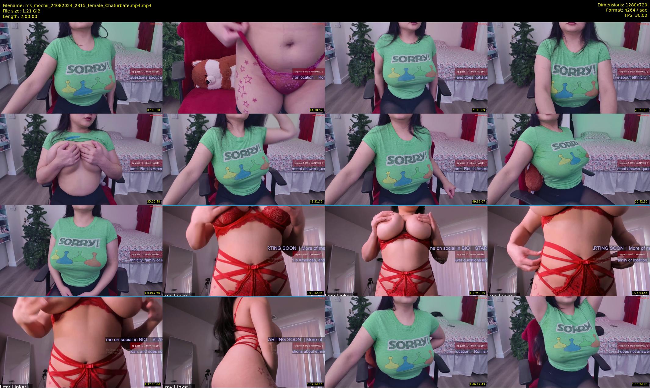 ms_mochii — 120 minute Chaturbate female cam show recording, 720p, Aug 24, 2024
