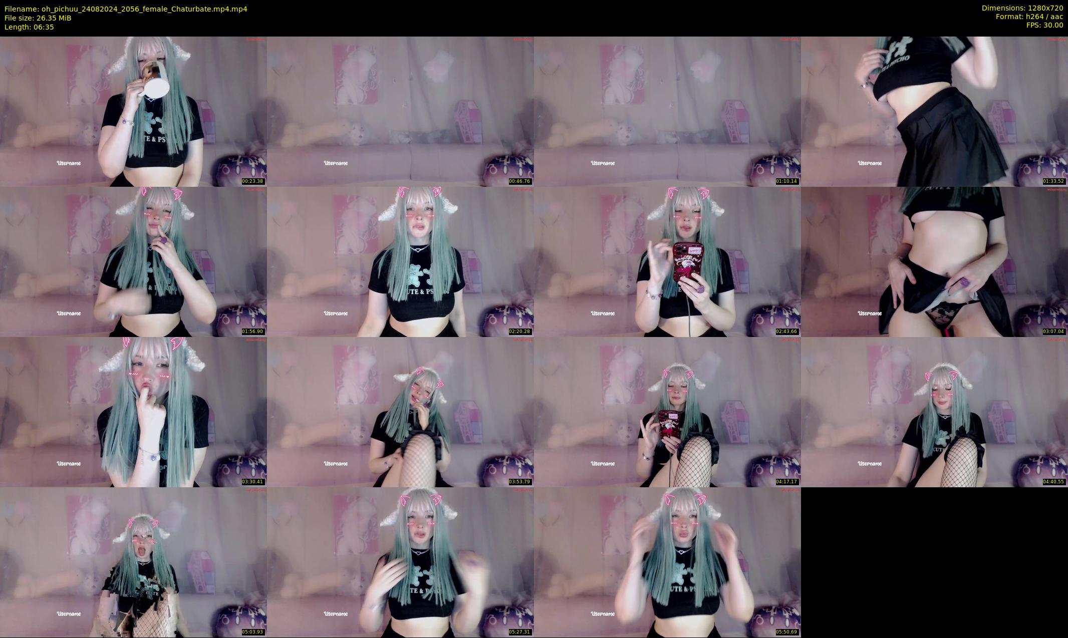oh_pichuu — 7 minute Chaturbate female cam show recording, 720p, Aug 24, 2024