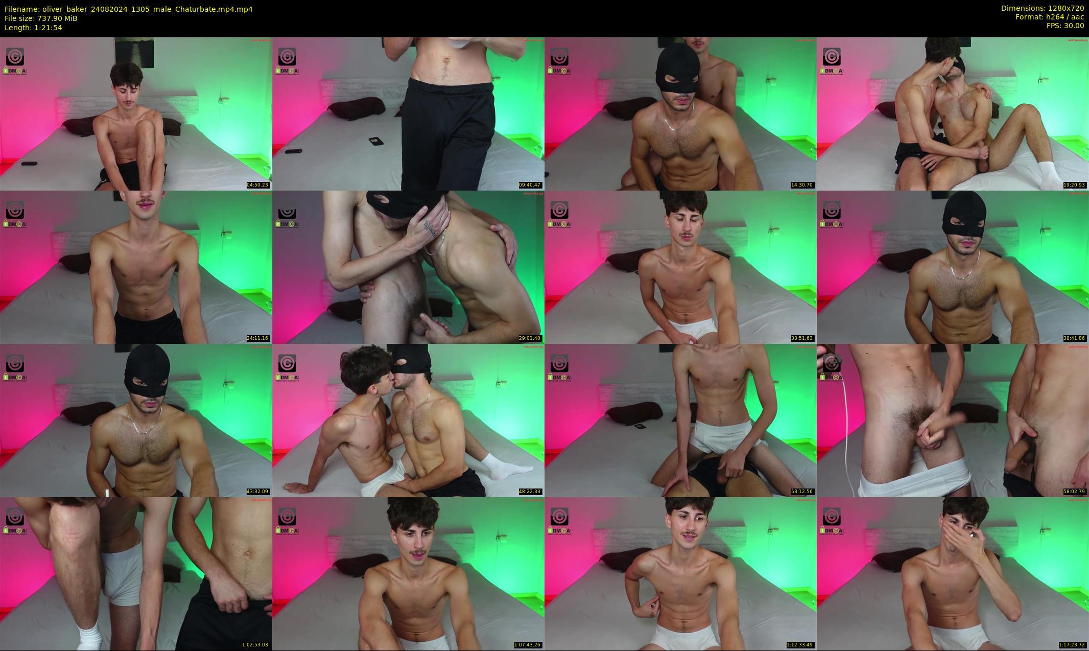 oliver_baker — 82 minute Chaturbate male cam show recording, 720p, Aug 24, 2024