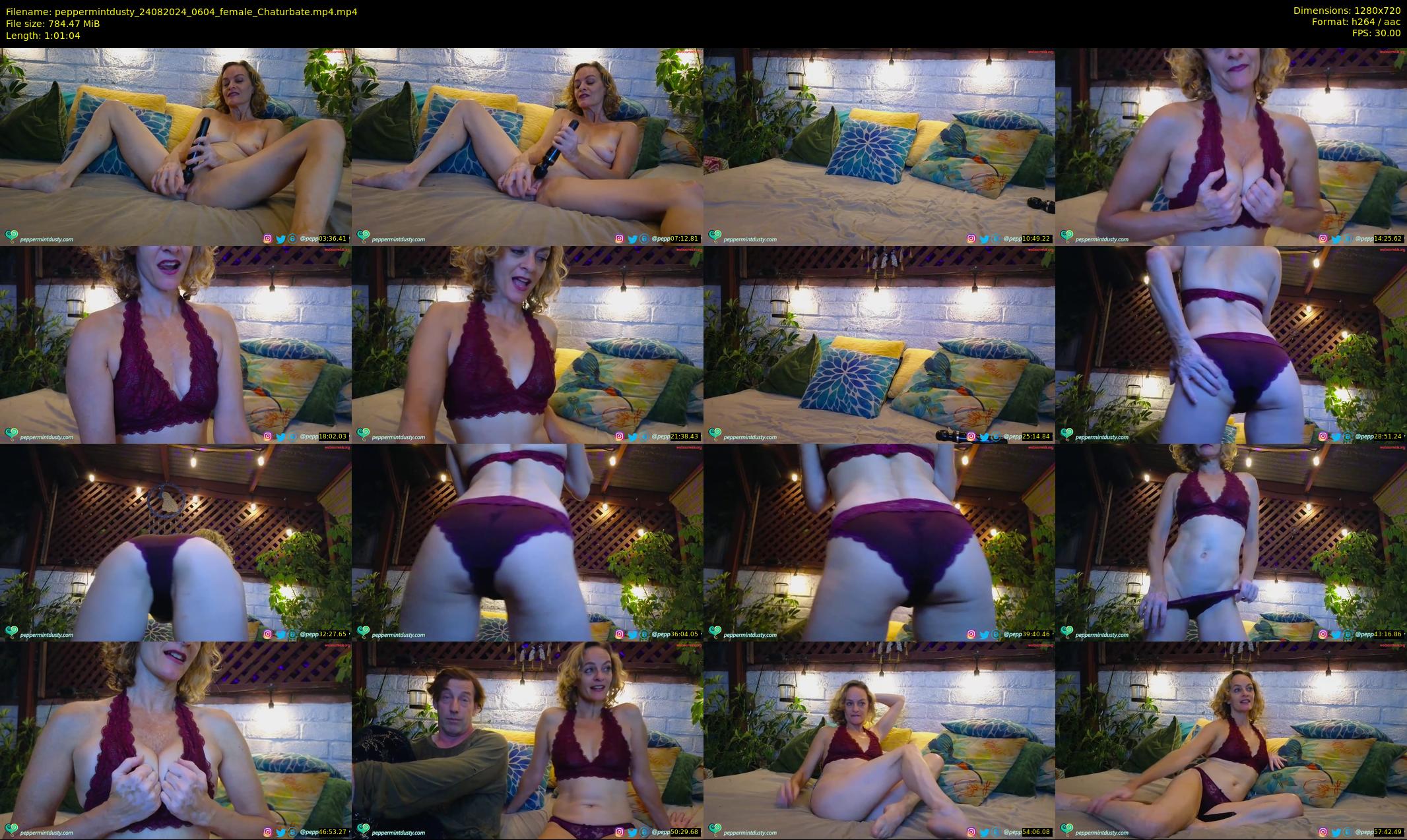 peppermintdusty — 62 minute Chaturbate couple cam show recording, 720p, Aug 24, 2024