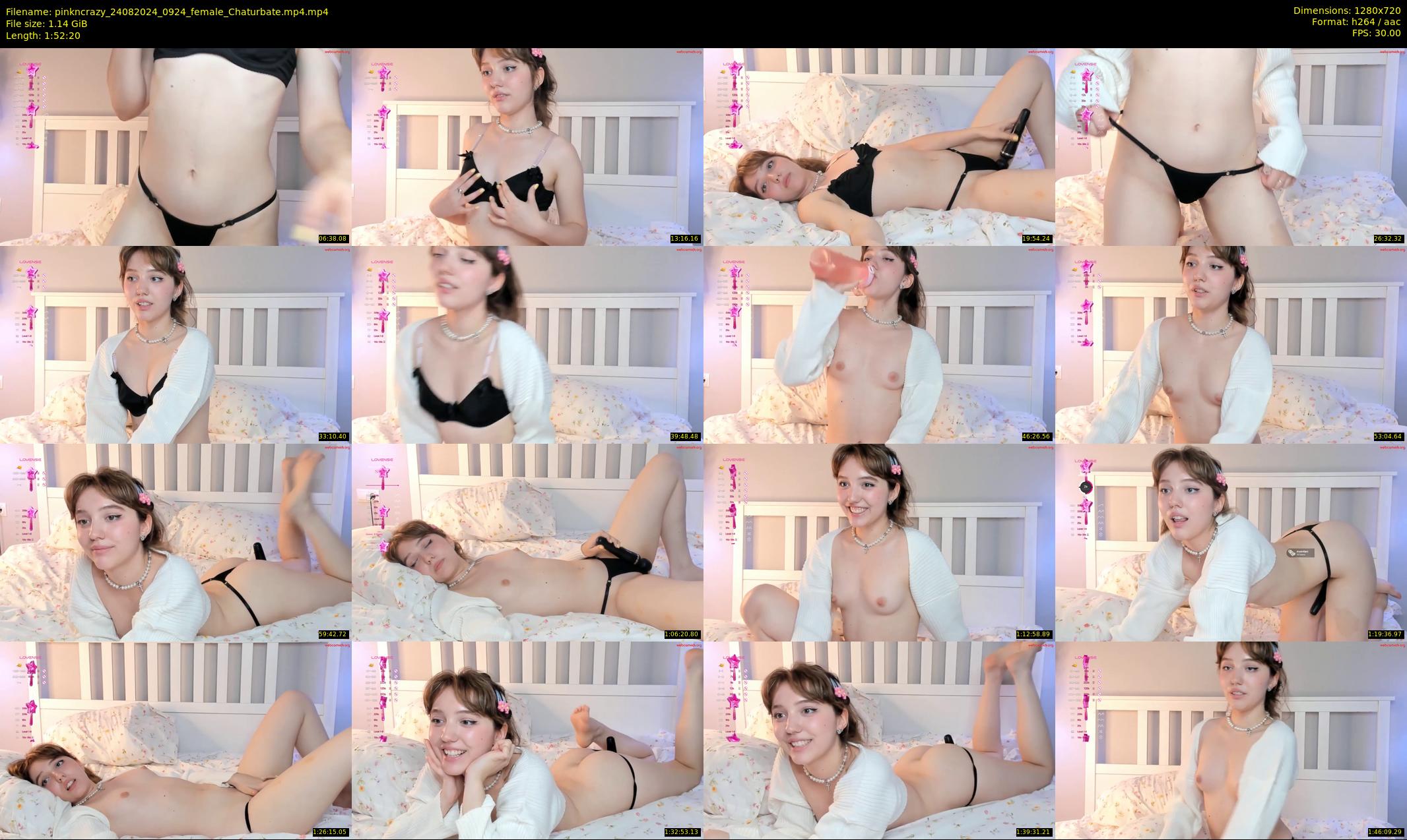 pinkncrazy — 113 minute Chaturbate female cam show recording, 720p, Aug 24, 2024