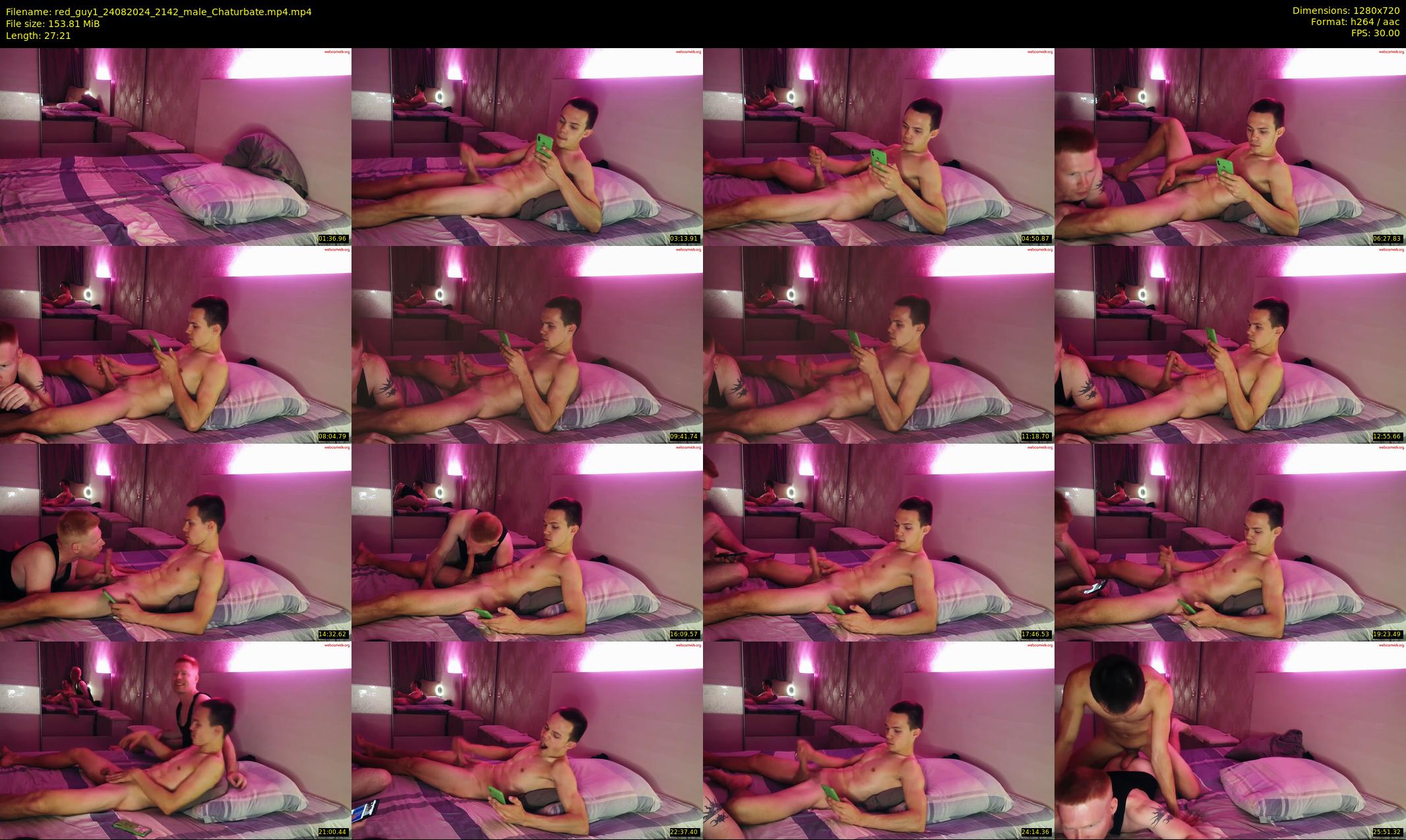 red_guy1 — 28 minute Chaturbate male cam show recording, 720p, Aug 24, 2024