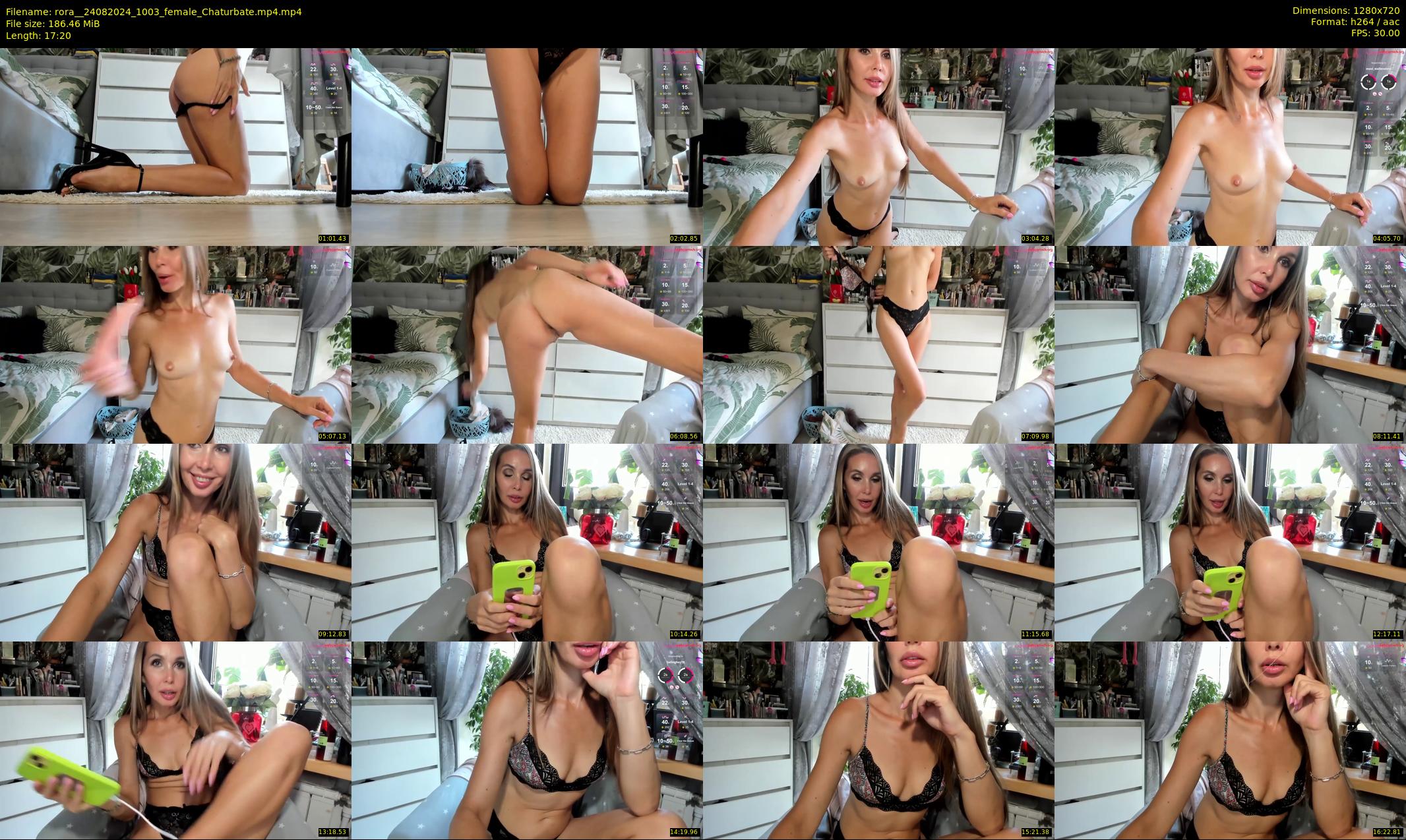 rora_ — 18 minute Chaturbate female cam show recording, 720p, Aug 24, 2024