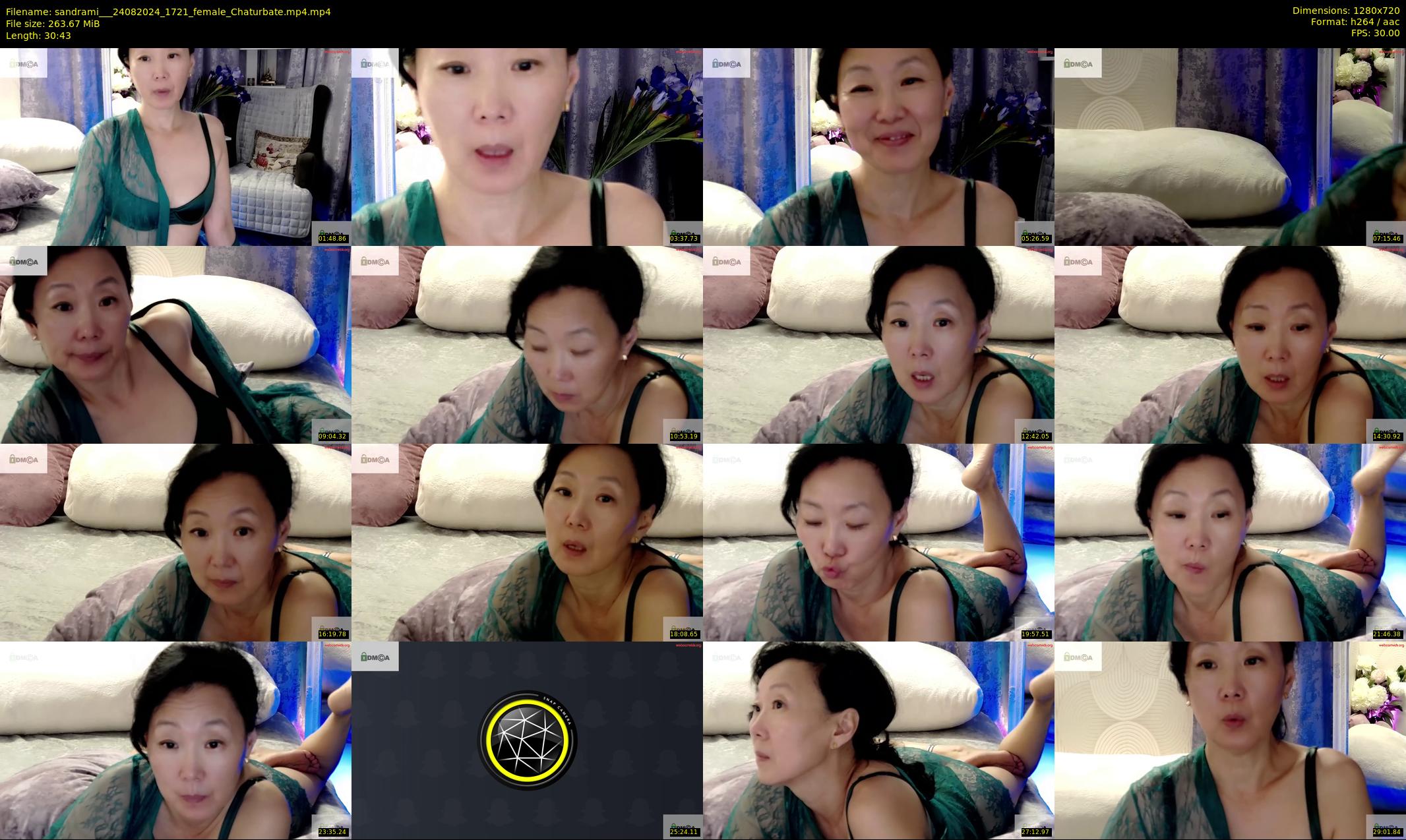 sandrami__ — 31 minute Chaturbate female cam show recording, 720p, Aug 24, 2024