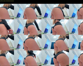 scarlettandtom — 4 minute Chaturbate couple cam show recording, 720p, Aug 25, 2024