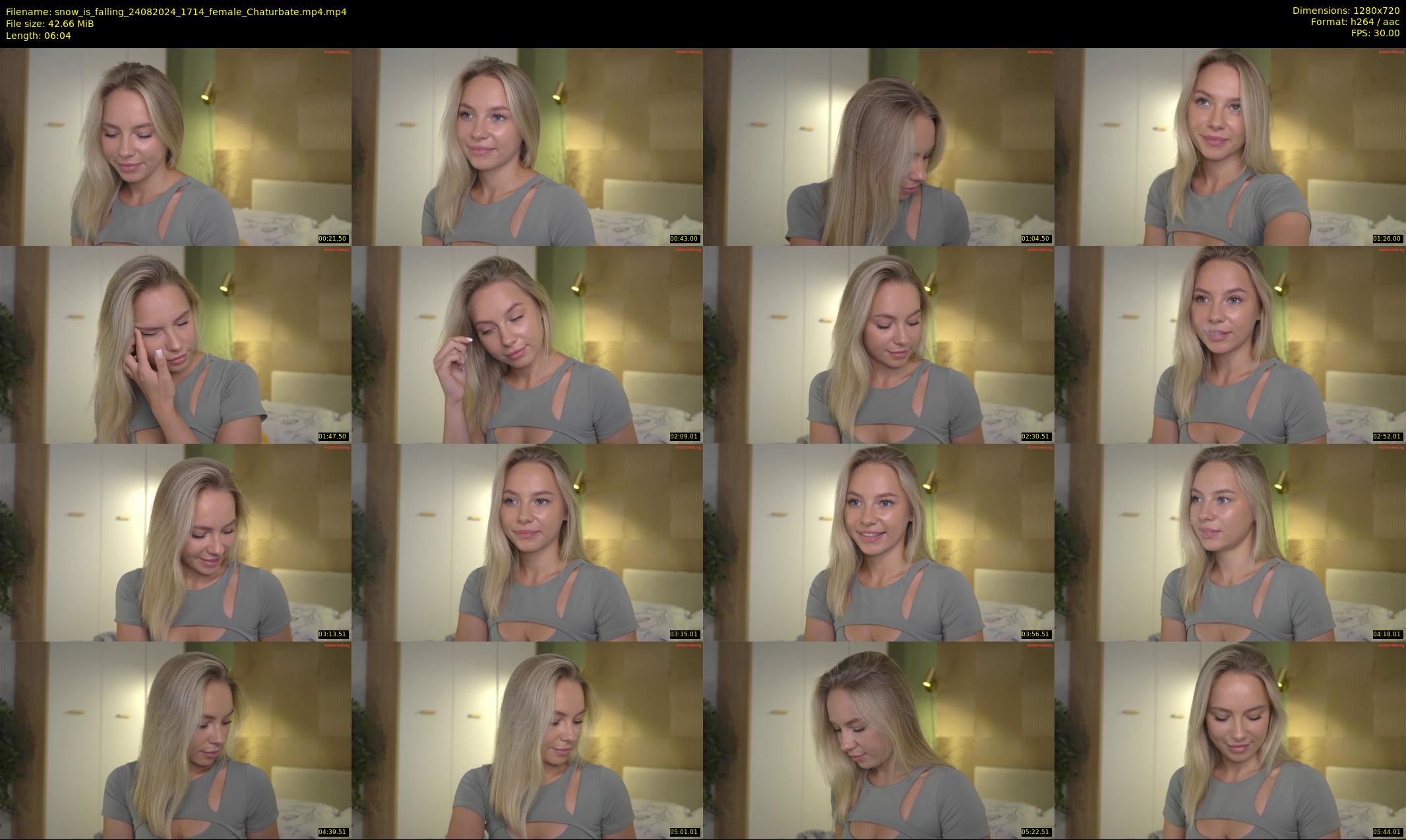 snow_is_falling — 7 minute Chaturbate female cam show recording, 720p, Aug 24, 2024