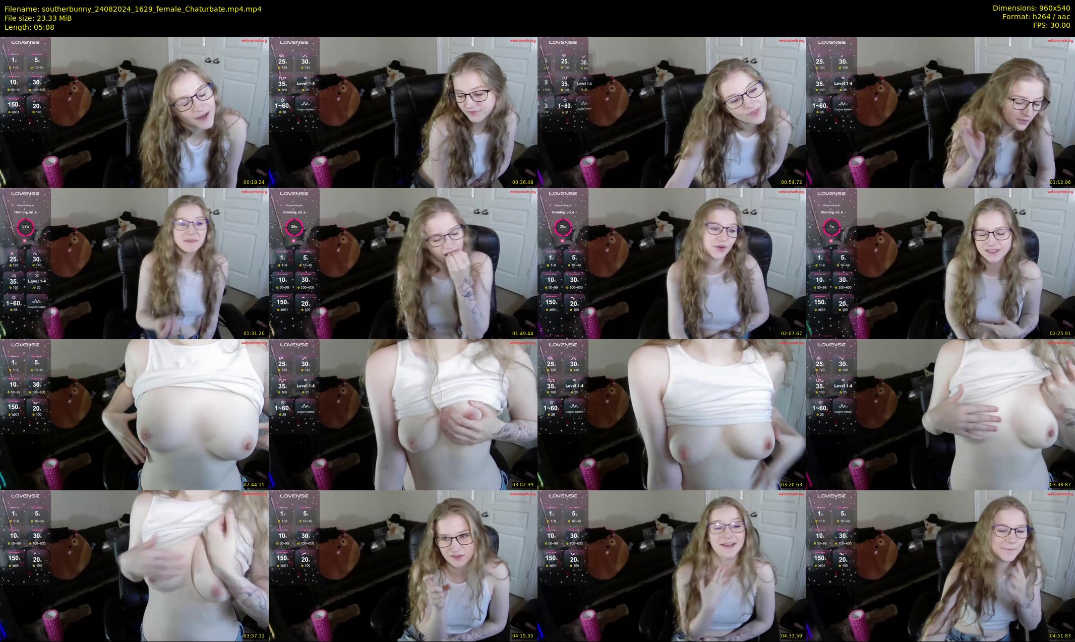 southerbunny — 6 minute Chaturbate female cam show recording, 480p, Aug 24, 2024