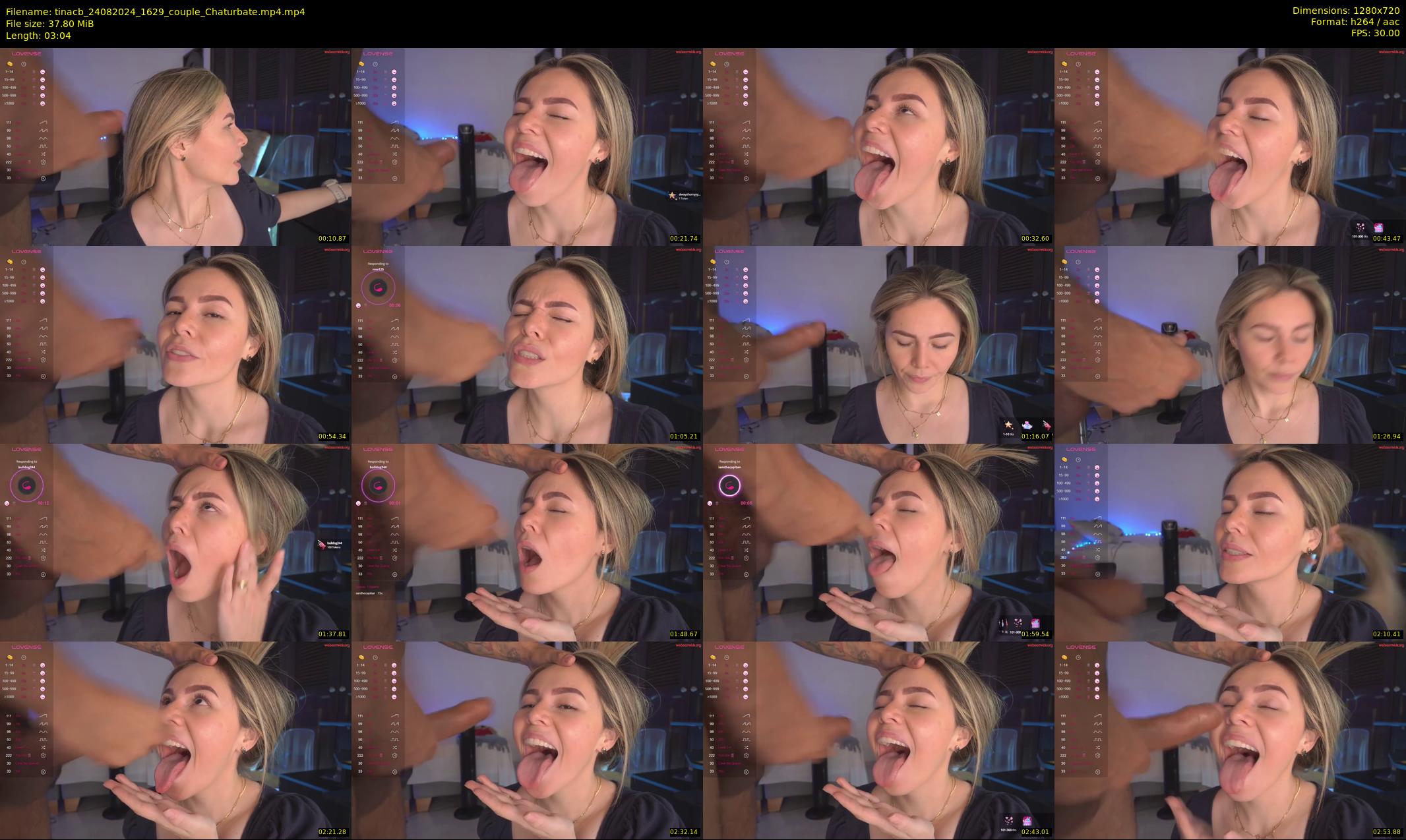 tinacb — 4 minute Chaturbate female cam show recording, 720p, Aug 24, 2024