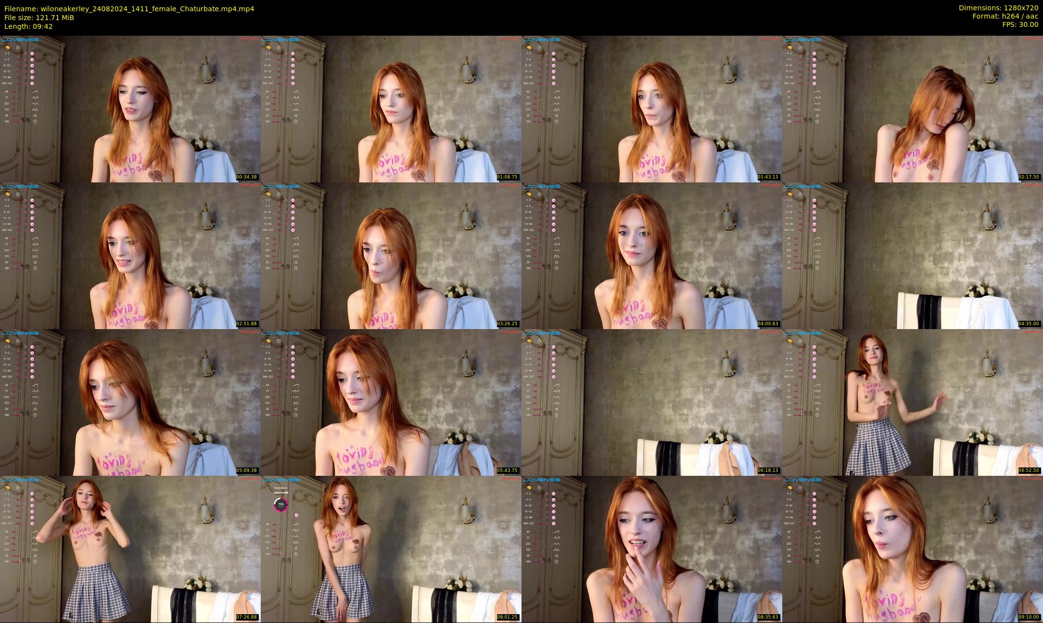 wiloneakerley — 10 minute Chaturbate female cam show recording, 720p, Aug 24, 2024