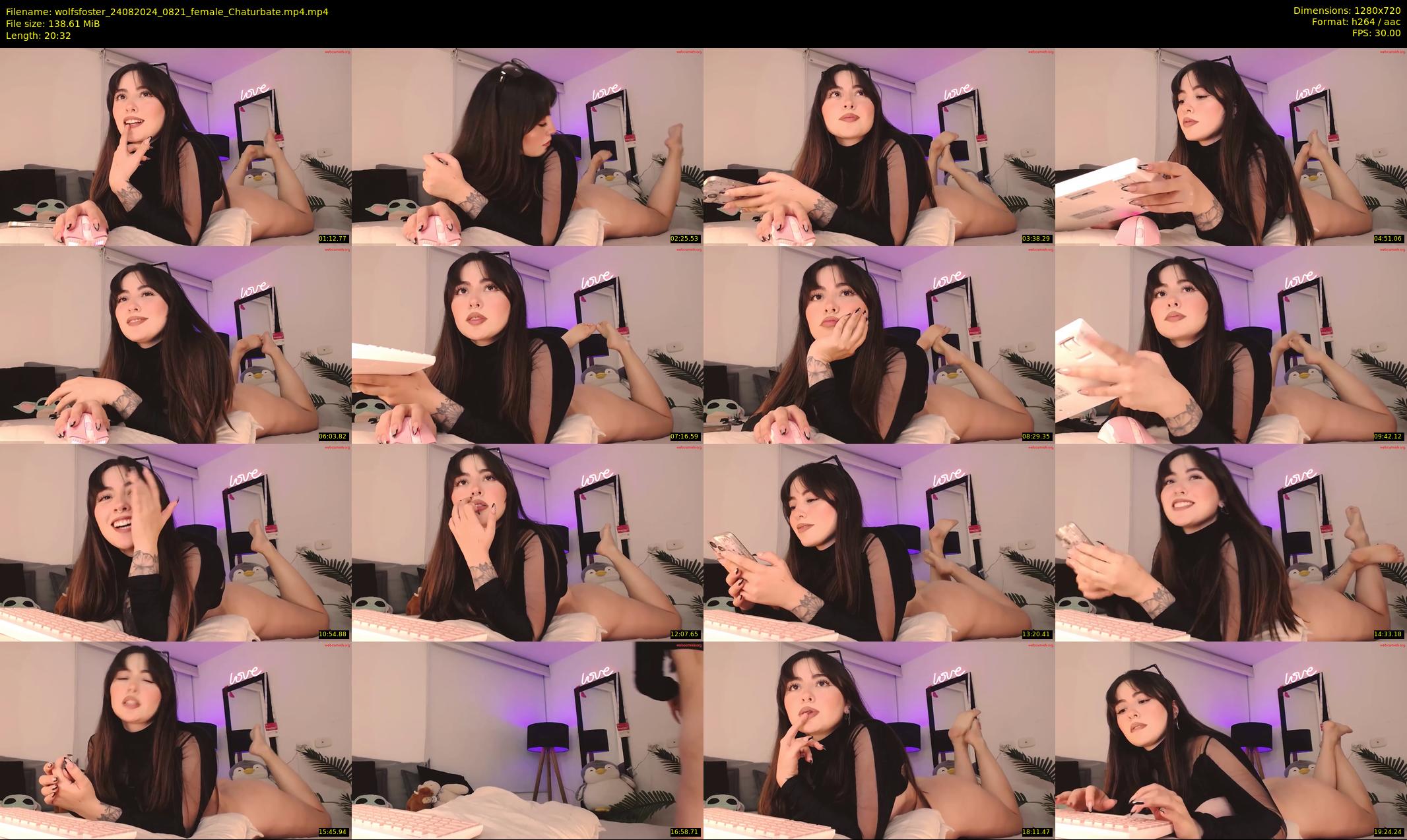 wolfsfoster — 21 minute Chaturbate couple cam show recording, 720p, Aug 24, 2024