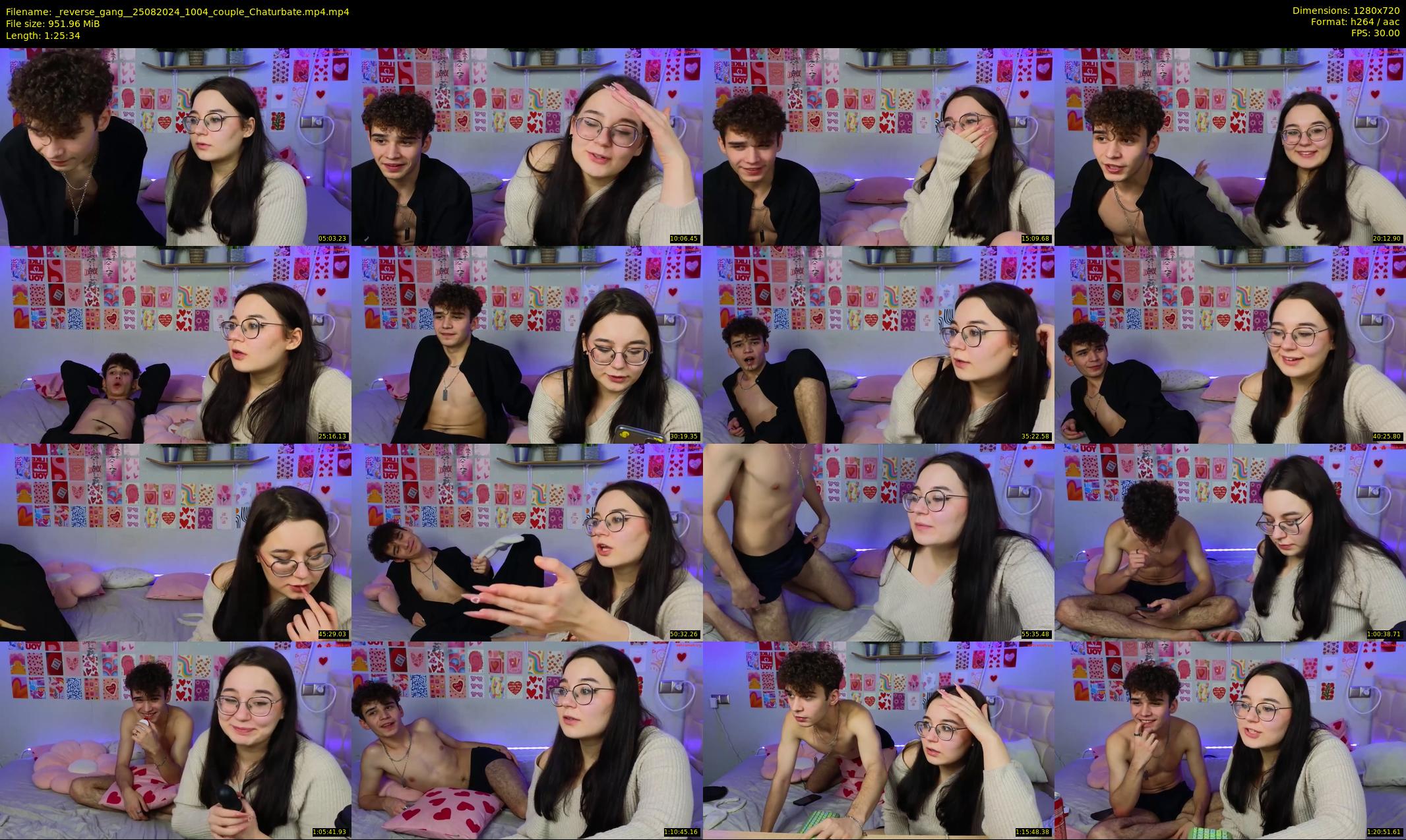 _reverse_gang_ — 86 minute Chaturbate couple cam show recording, 720p, Aug 25, 2024