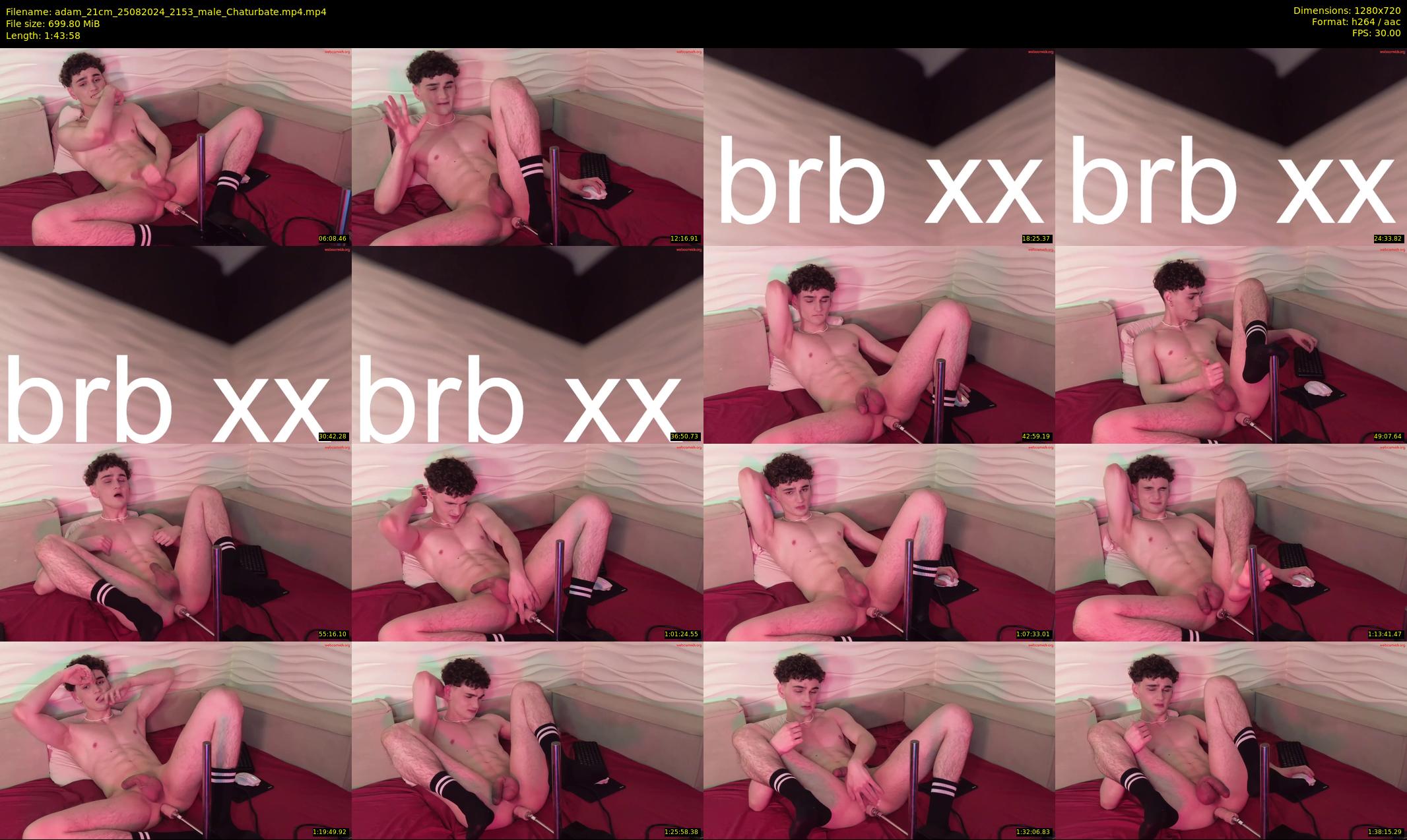 adam_21cm — 104 minute Chaturbate male cam show recording, 720p, Aug 25, 2024