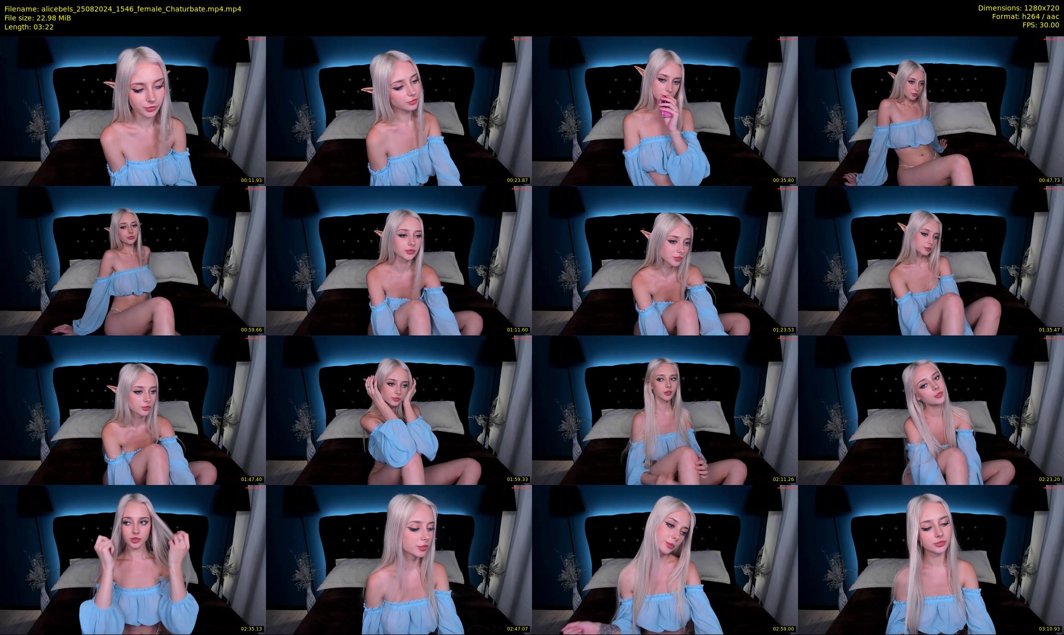 alicebels — 4 minute Chaturbate female cam show recording, 720p, Aug 25, 2024