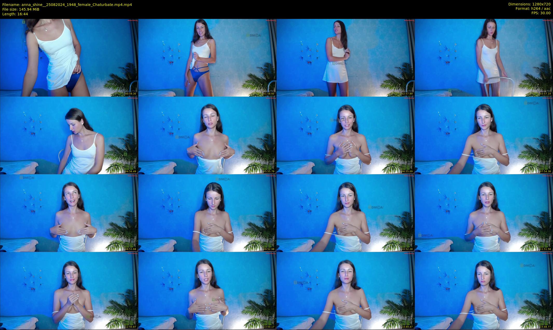 anna_shine_ — 17 minute Chaturbate female cam show recording, 720p, Aug 25, 2024