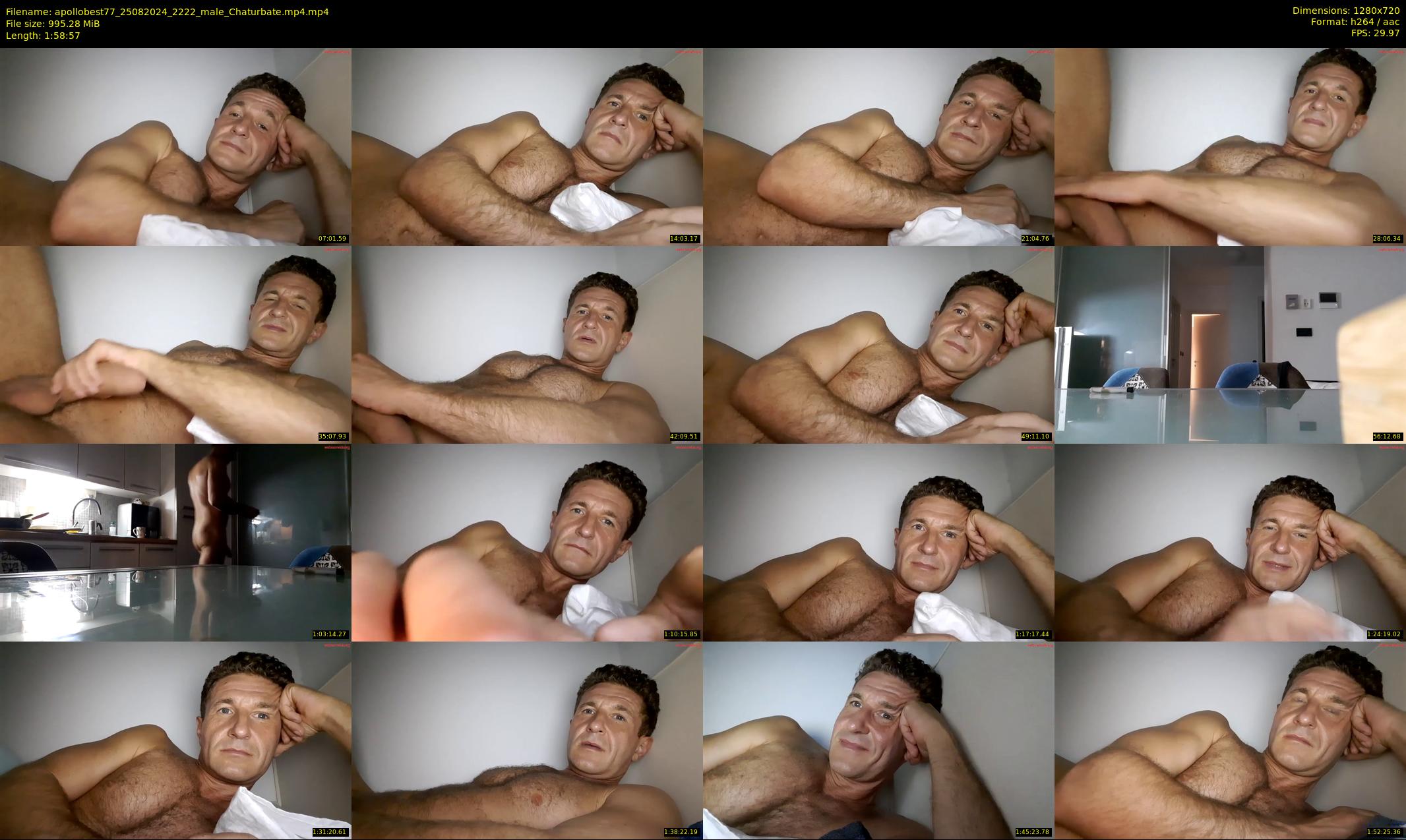 apollobest77 — 119 minute Chaturbate male cam show recording, 720p, Aug 25, 2024